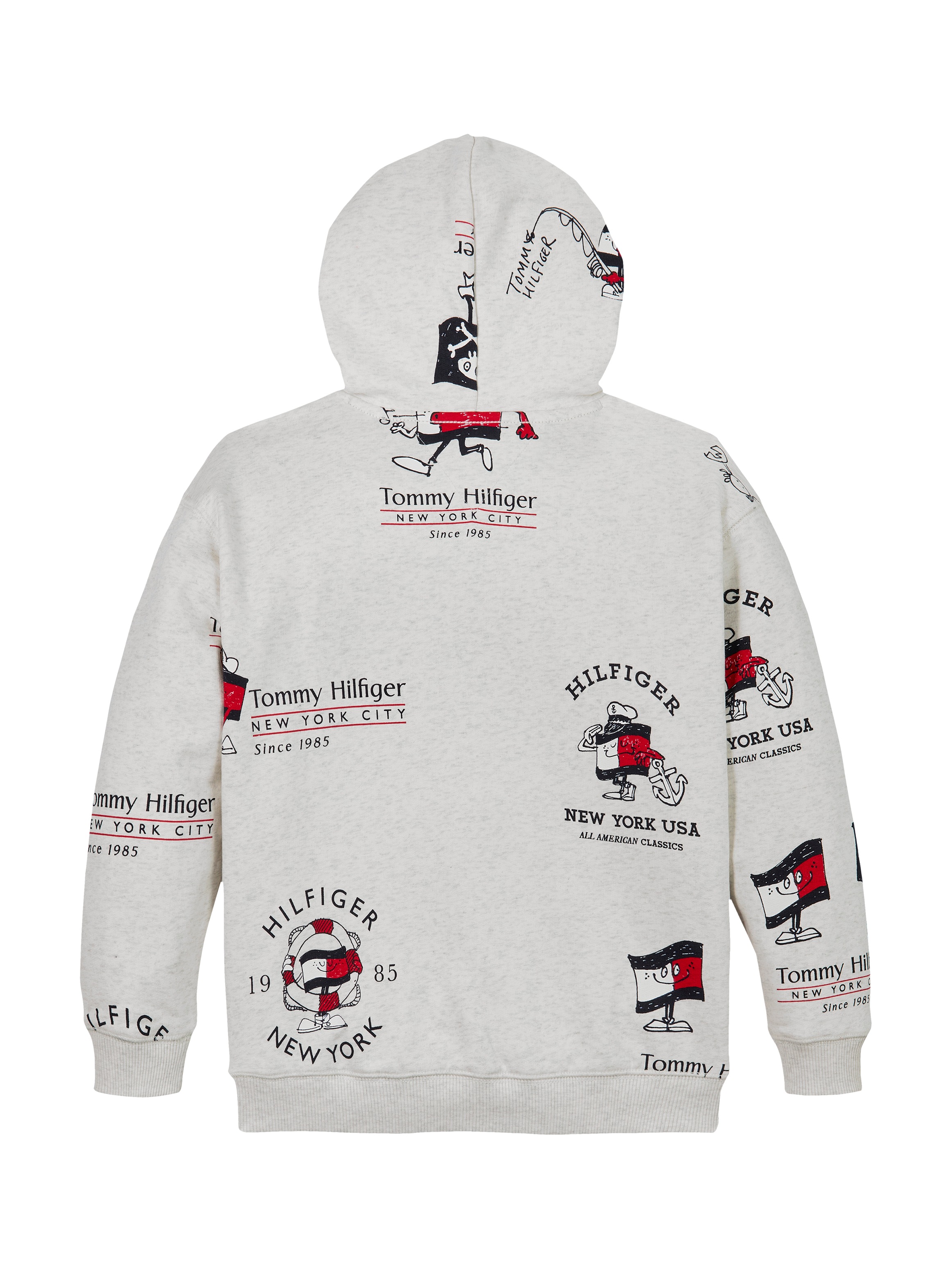 Tommy Hilfiger Kapuzensweatshirt »ALL OVER PRINT HOODIE«, mit allover Print