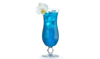 Cocktailglas »Blue Hawaii«, (Set, 4 tlg.)