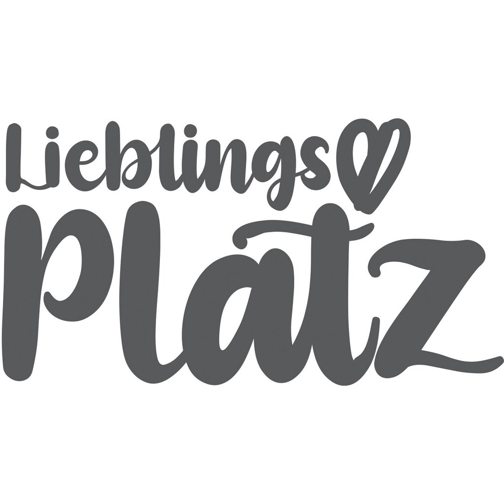 queence Wandtattoo »LIEBLINGSPLATZ«, (1 St.)