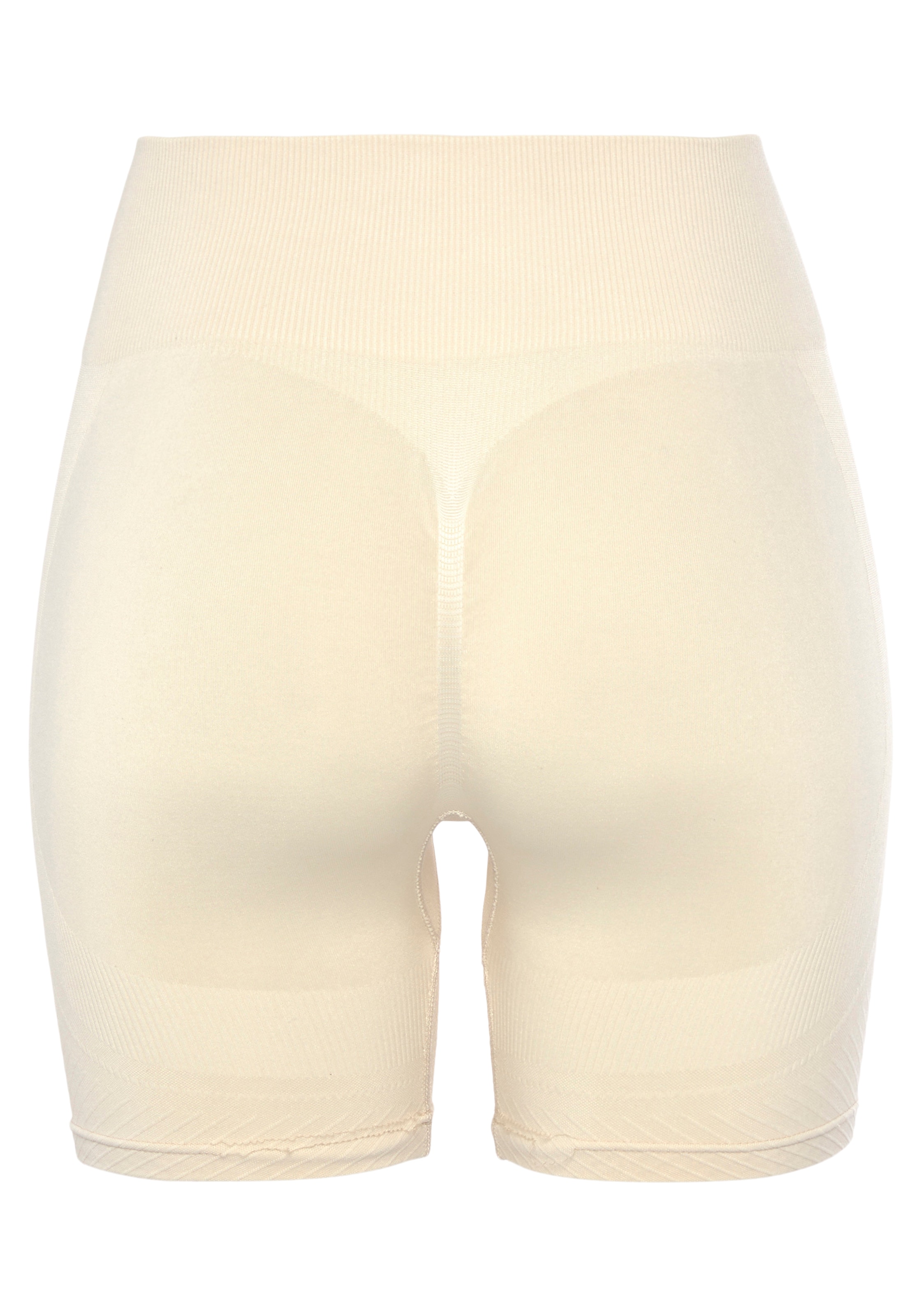 LASCANA Funktionsshorts »Po Push Up«, mit Rippstruktur und Shapingeffekt, Sportshorts