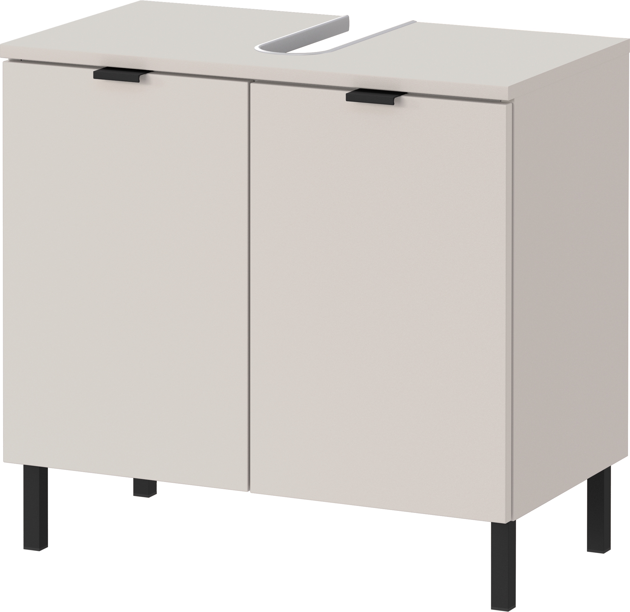 GERMANIA Waschbeckenunterschrank "GW-Arcena" 1 Stk. tlg. mit Siphonausschnitt