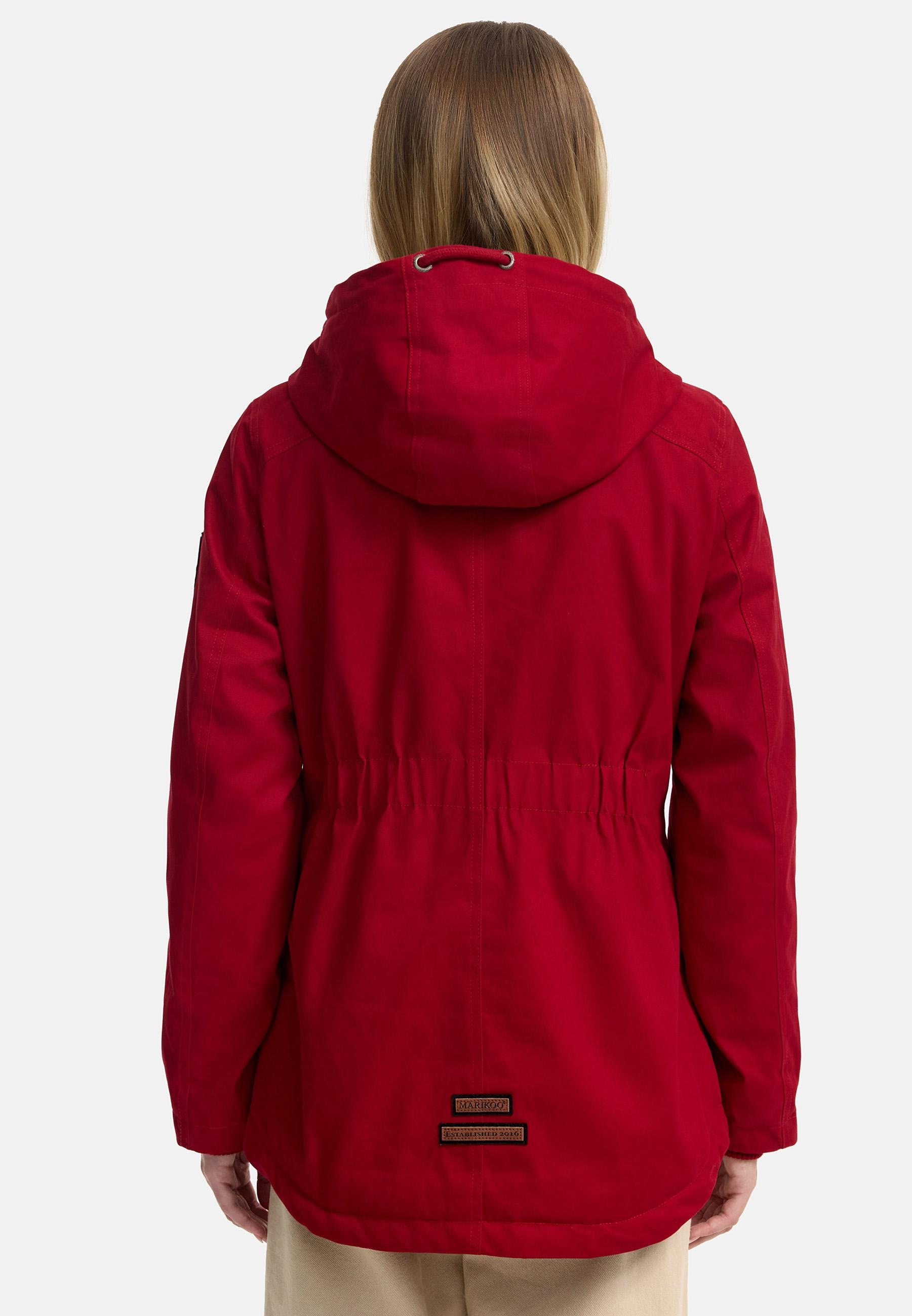 Marikoo Winterjacke »Winterjacke Bikoo«, mit Kapuze, sportliche Damen Outdoor Baumwolljacke mit Kapuze