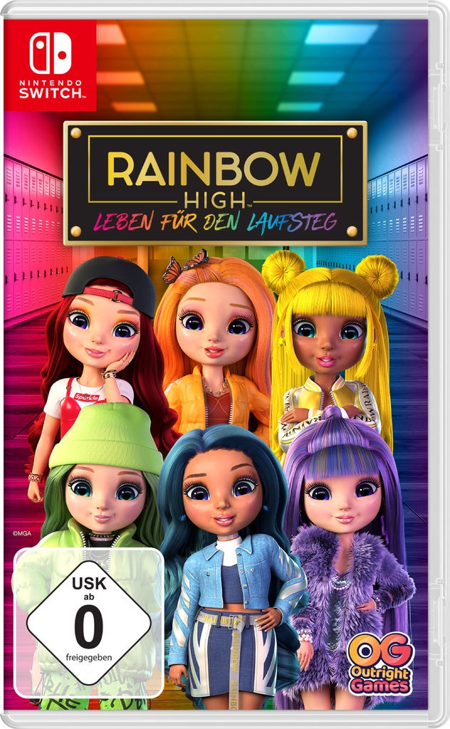 Outright Games Spielesoftware »Rainbow High: Leben für den Laufsteg«, Nintendo Switch
