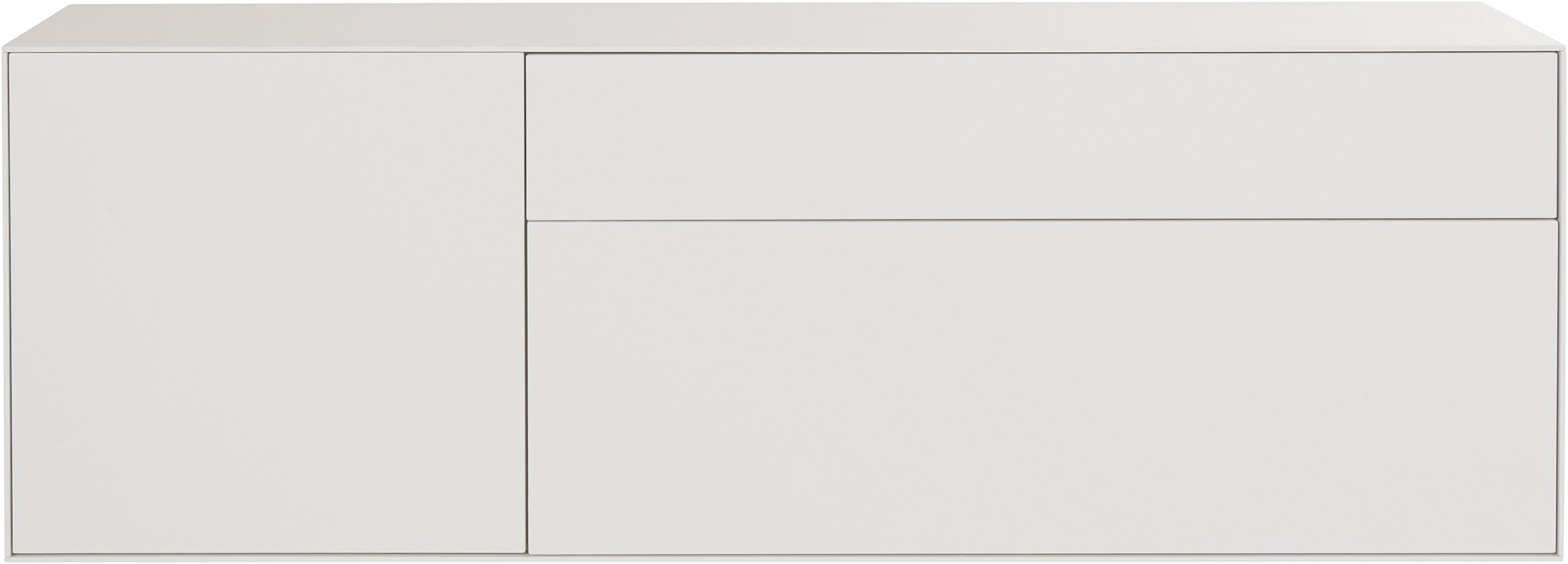 LeGer Home by Lena Gercke Lowboard »Essentials«, Breite: 167 cm, MDF lackiert, Push-to-open-Funktion