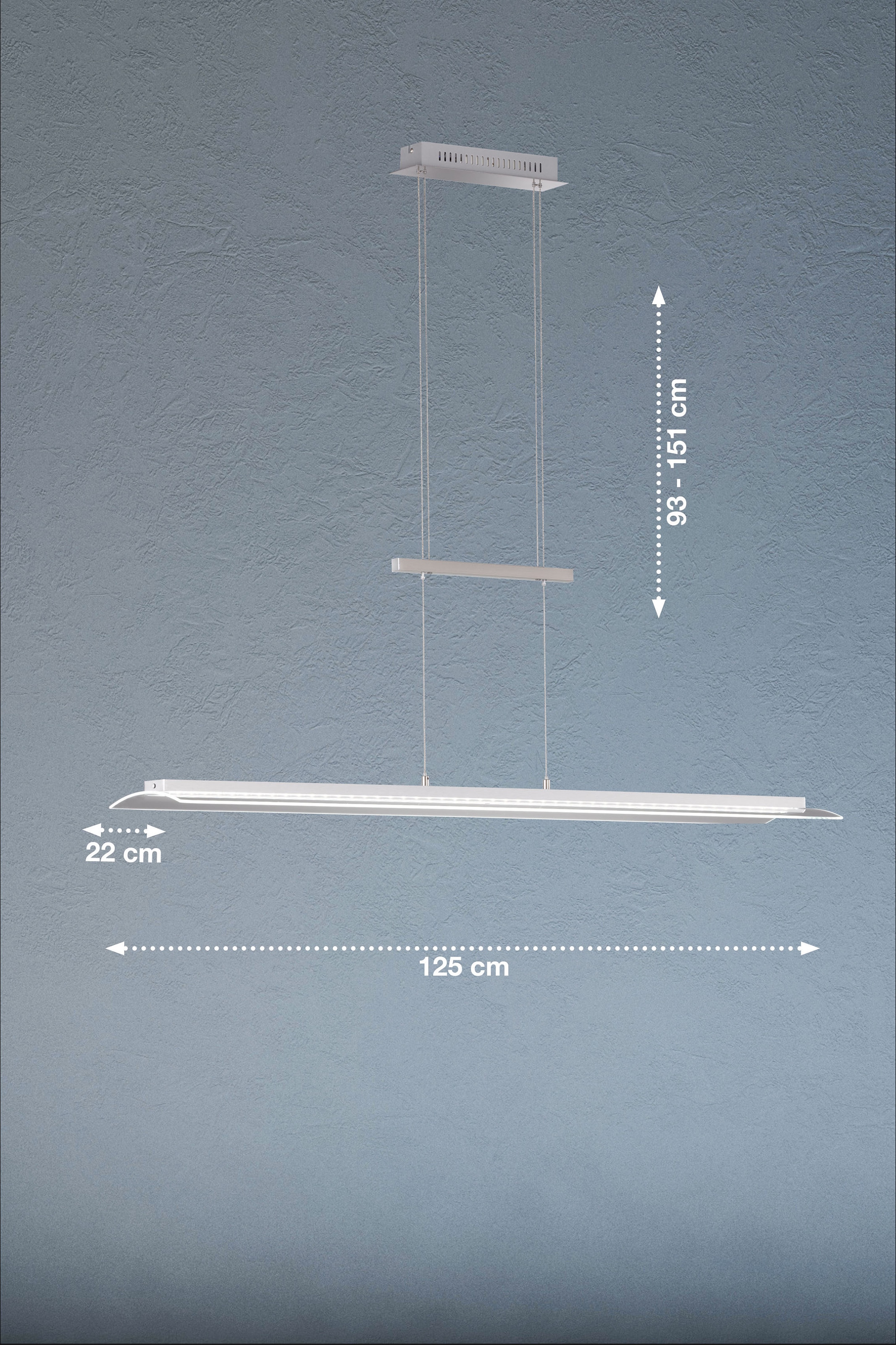 FISCHER & HONSEL LED Pendelleuchte »Nana« LED-Modul 1 Stk. warmweiß - kaltweiß