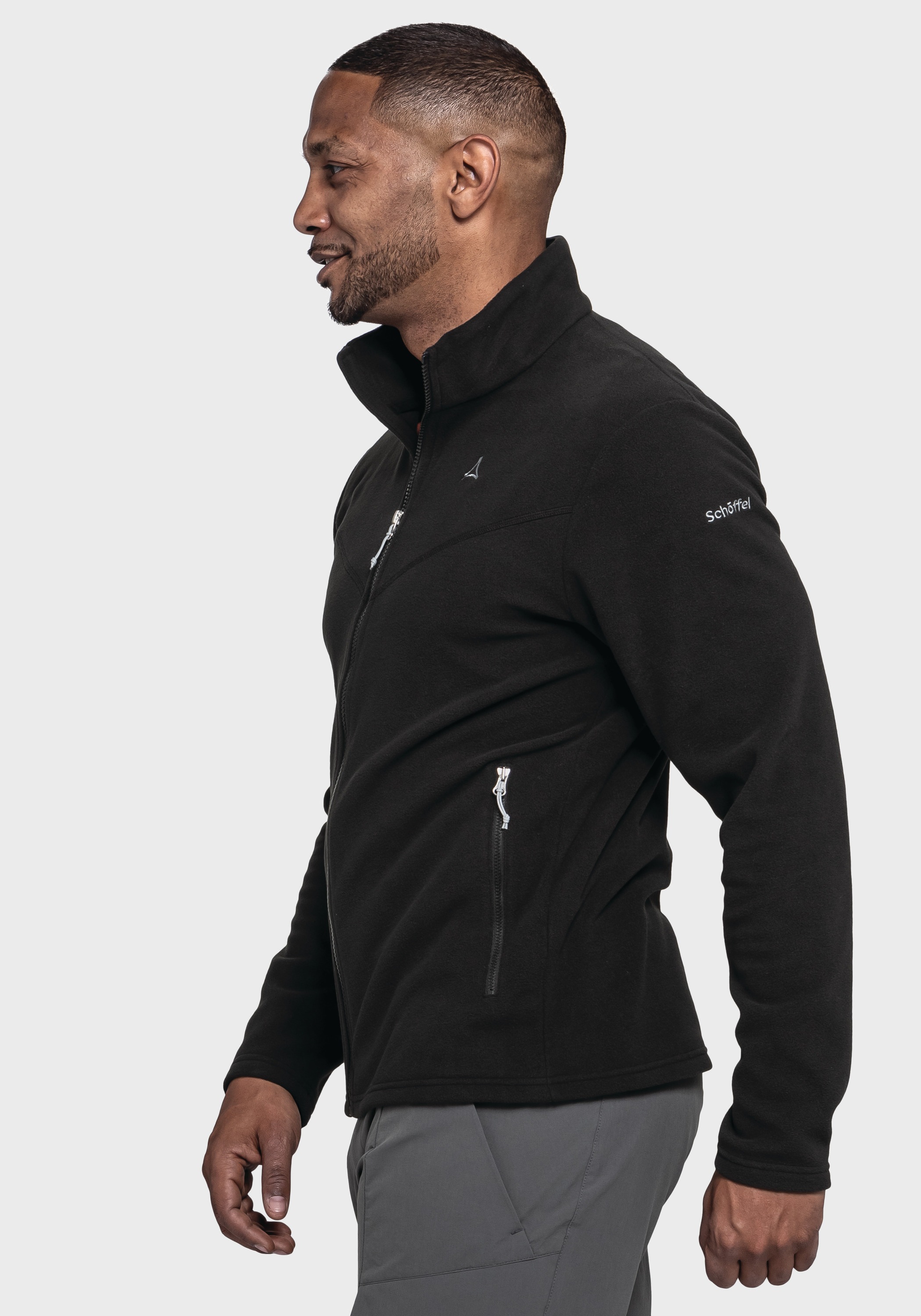 Schöffel Fleecejacke »Hiking Fleece Jk Style Qutang MNS«, ohne Kapuze