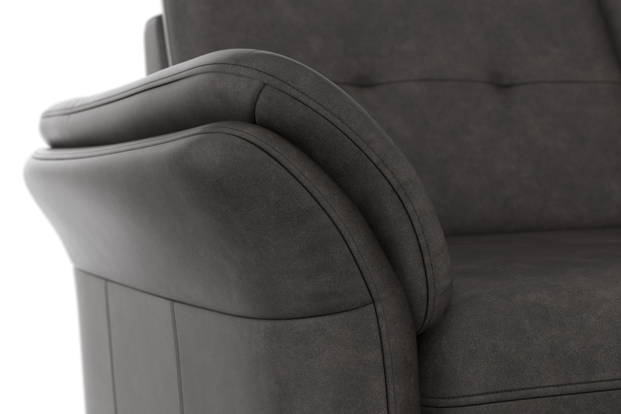 sit&more Ecksofa »Göteborg«, Sitztiefenverstellung und Federkern, wahlweise mit Bettfunktion