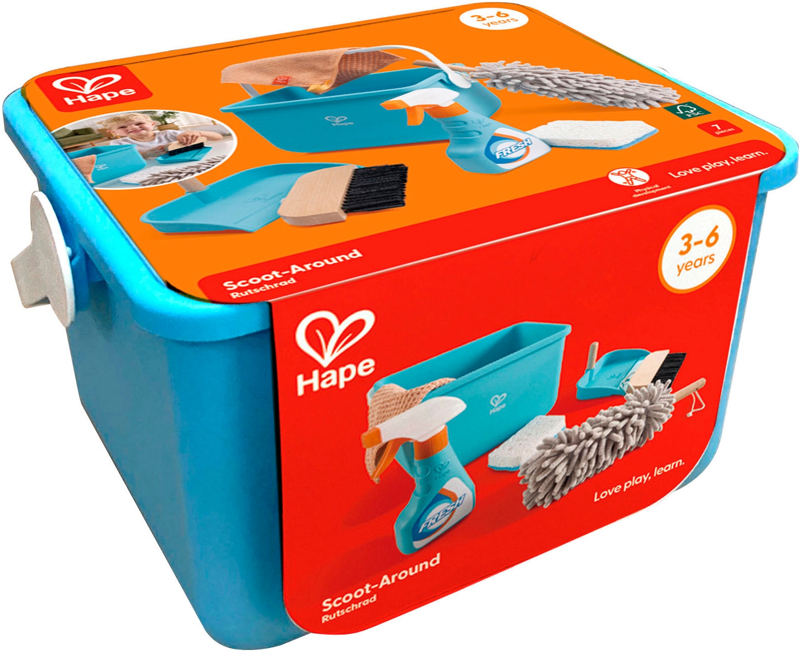 Hape Kinder-Haushaltsset »Putzset«