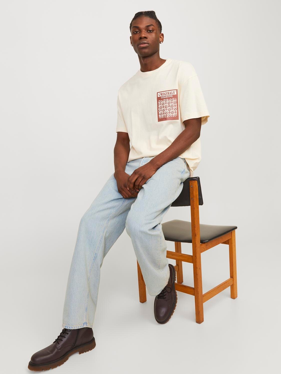 Jack & Jones Relax-fit-Jeans »JJIALEX mit cleanem Look und Taschenvielfalt« Baumwolle, relax fit