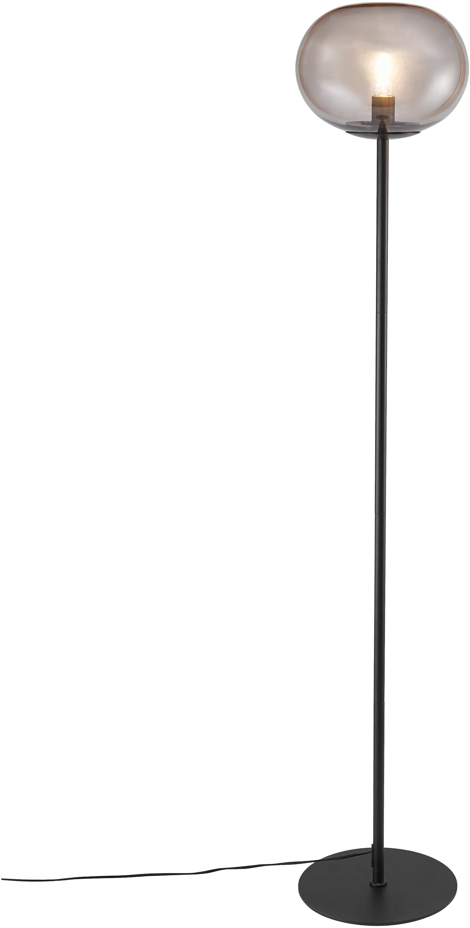 Nordlux Stehlampe »ALTON«, 1 flammig, Leuchtmittel E27 | ohne Leuchtmittel, Rauchglas