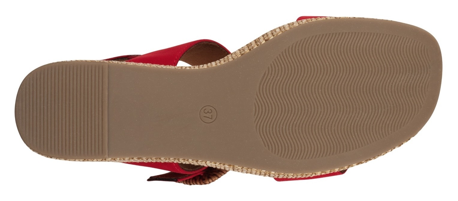 MARCO TOZZI Keilsandalette  , Sommerschuh, Riemchensandale mit Feel Me-Ausstattung