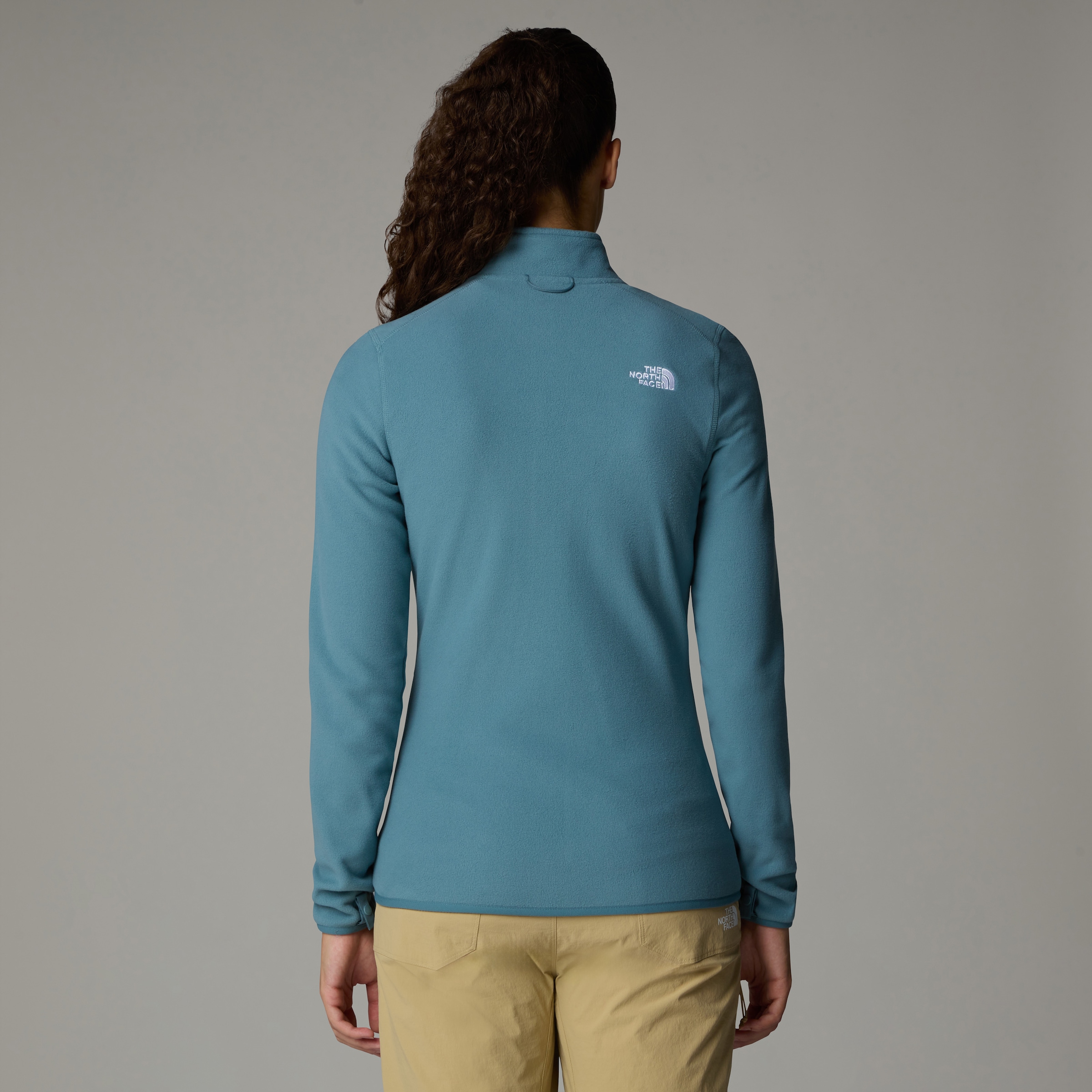 The North Face Fleecejacke »W 100 GLACIER FZ - EU«, (1 St.), mit Logostickerei