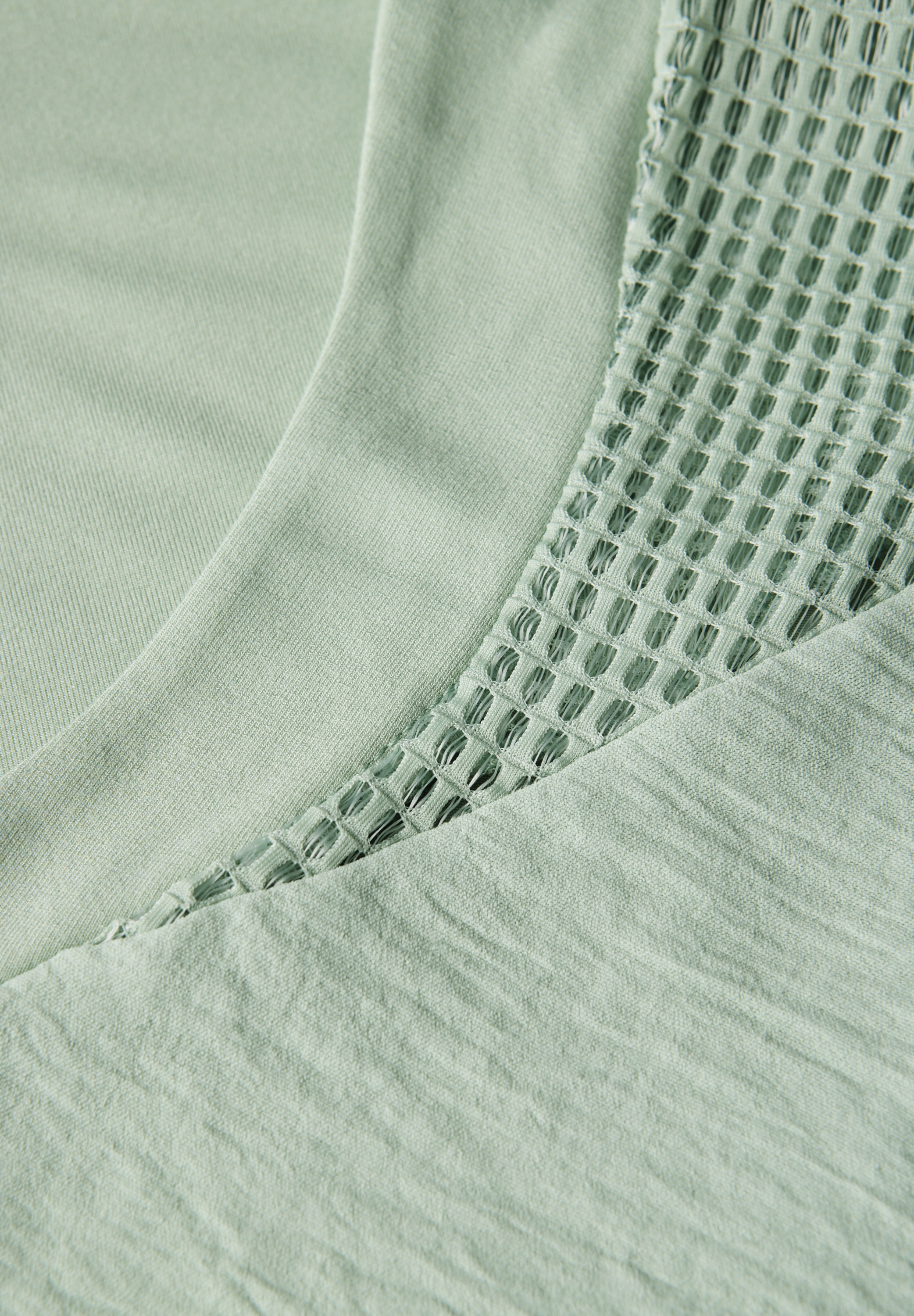 STREET ONE Shirttop mit Mesh-Details