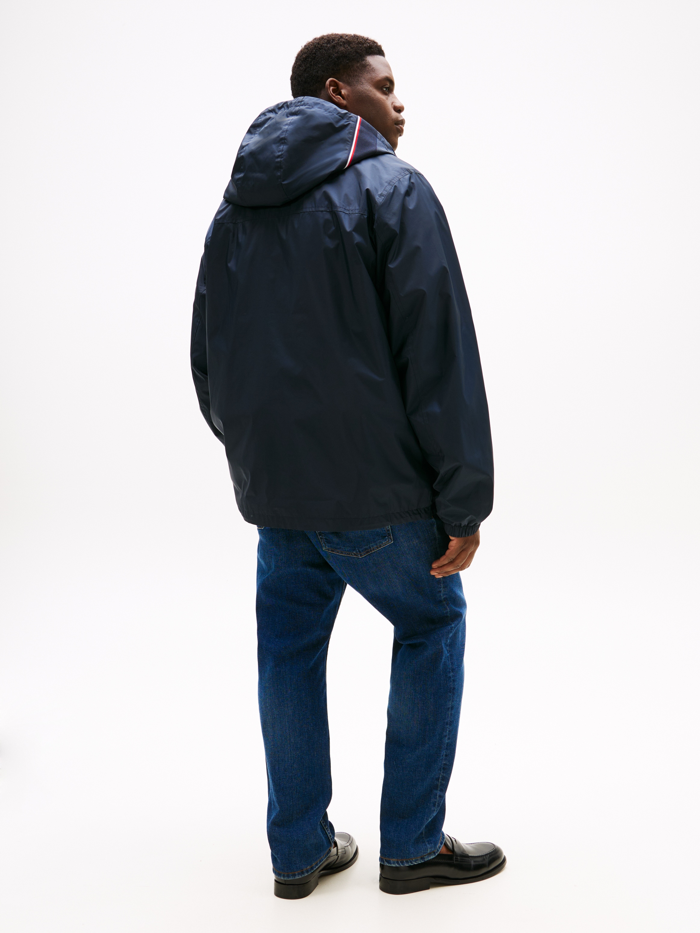 Tommy Hilfiger Big & Tall Outdoorjacke »BT-RWB HOODED JACKET-B«, mit Kapuze, Große Größen