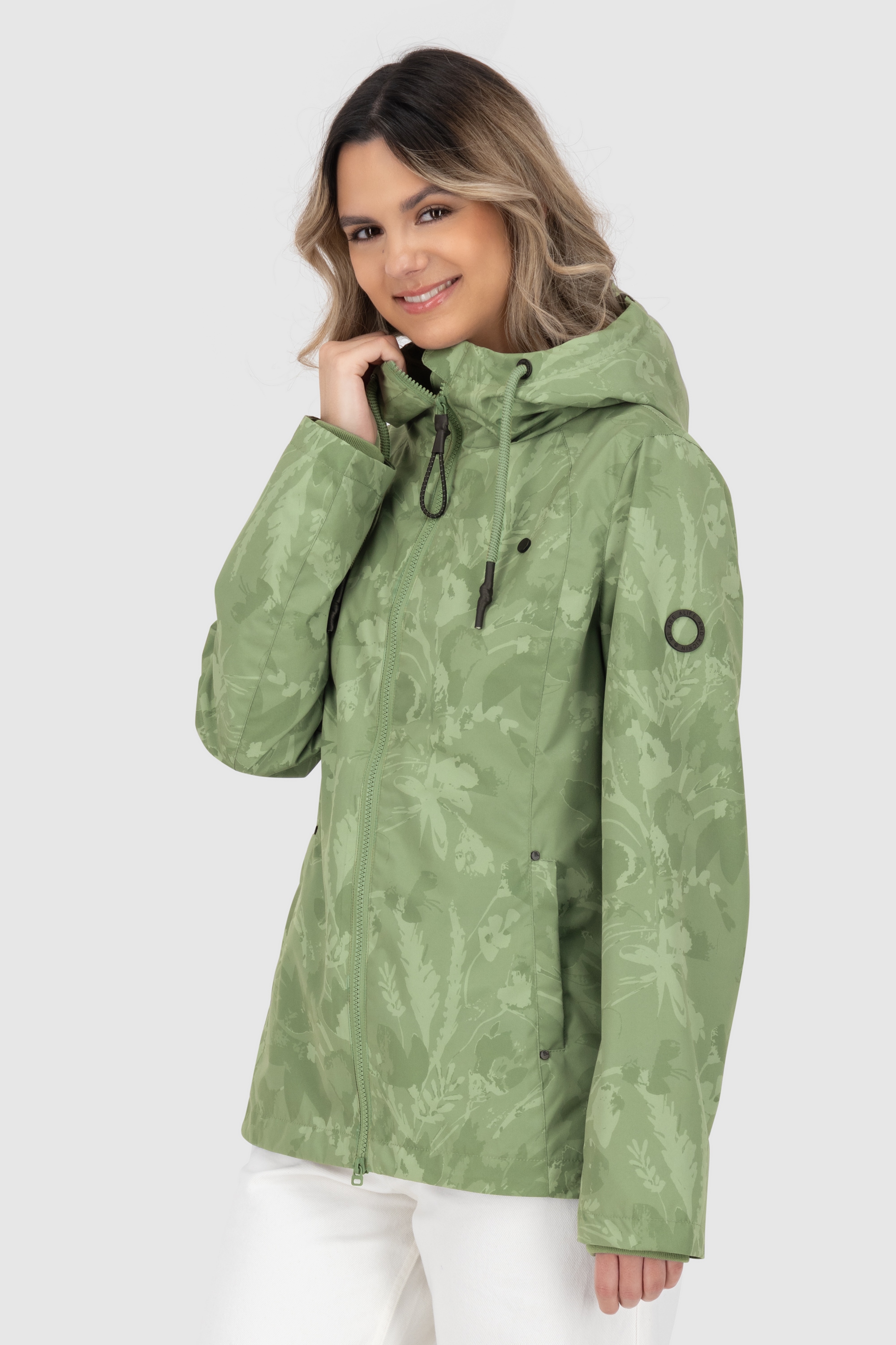 Alife & Kickin Outdoorjacke »LILOUAKB« mit Kapuze