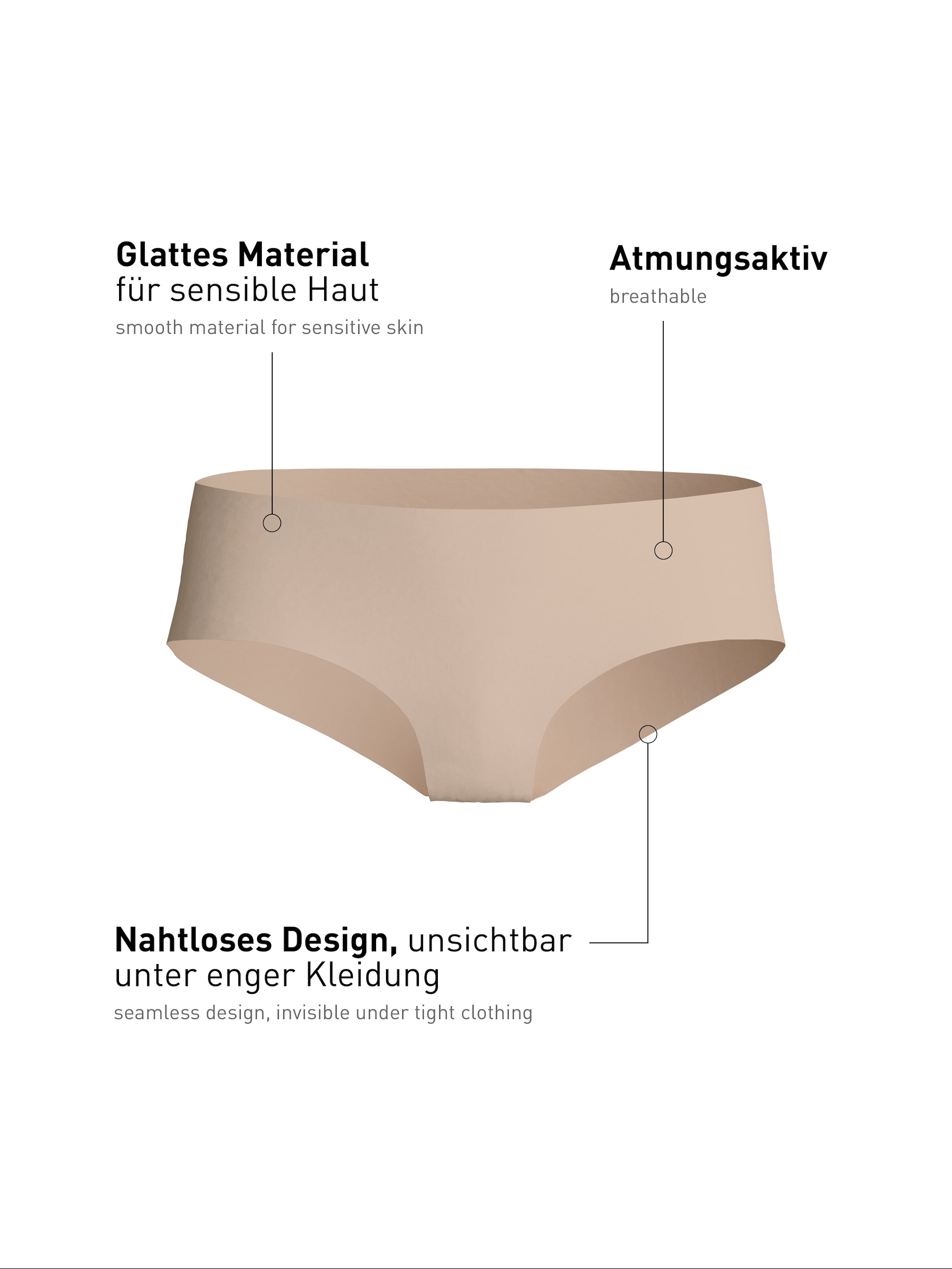 CALIDA Panty »Sleek Skin« basic, bequem, leicht, hoch geschnitten