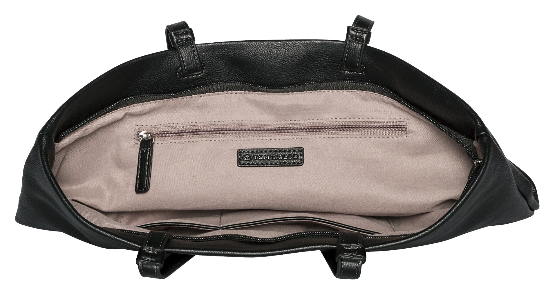 TOM TAILOR Shopper »Rosabel«, aus weich genarbtem Lederimitat im cleanen modernen Look