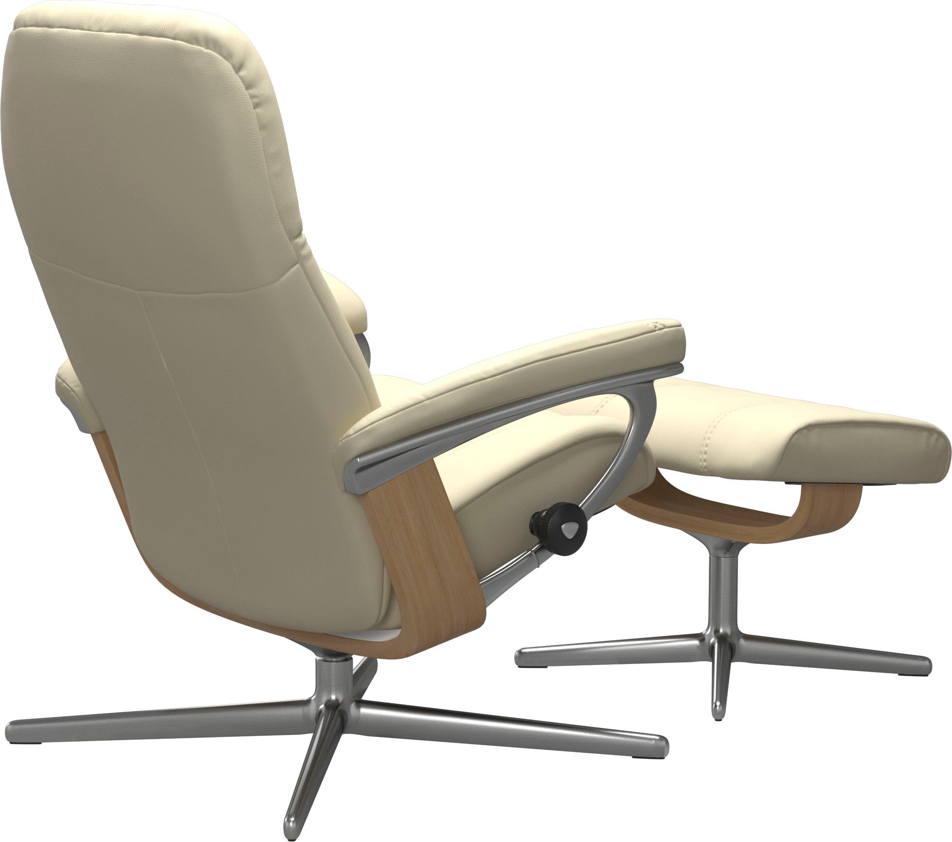 Stressless® Relaxsessel »Consul«, mit Cross Base, Größe S, M & L, Holzakzent Eiche