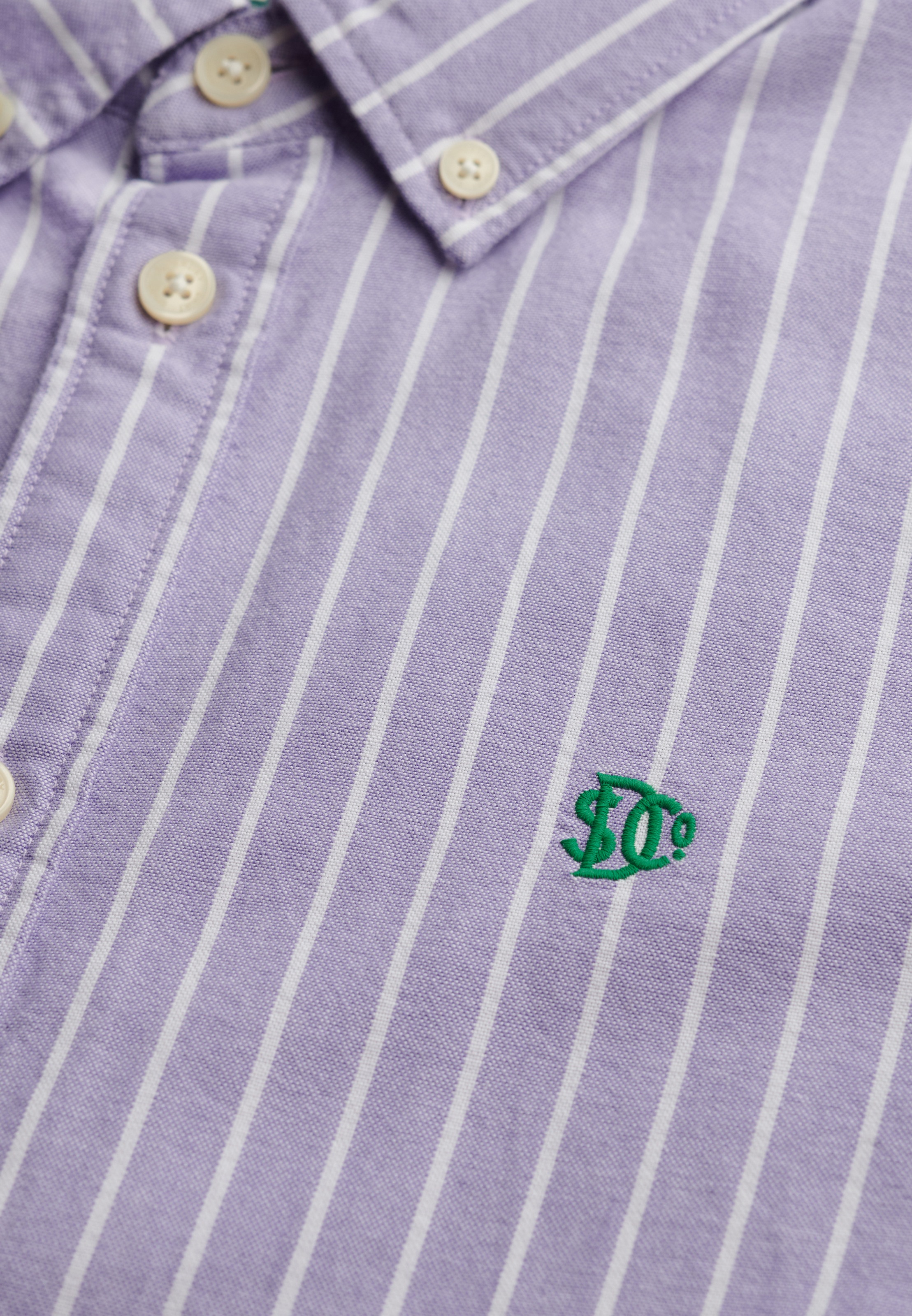 Superdry Hemdbluse »SLIM OXFORD BD L/S SHIRT« Baumwolle, slim fit