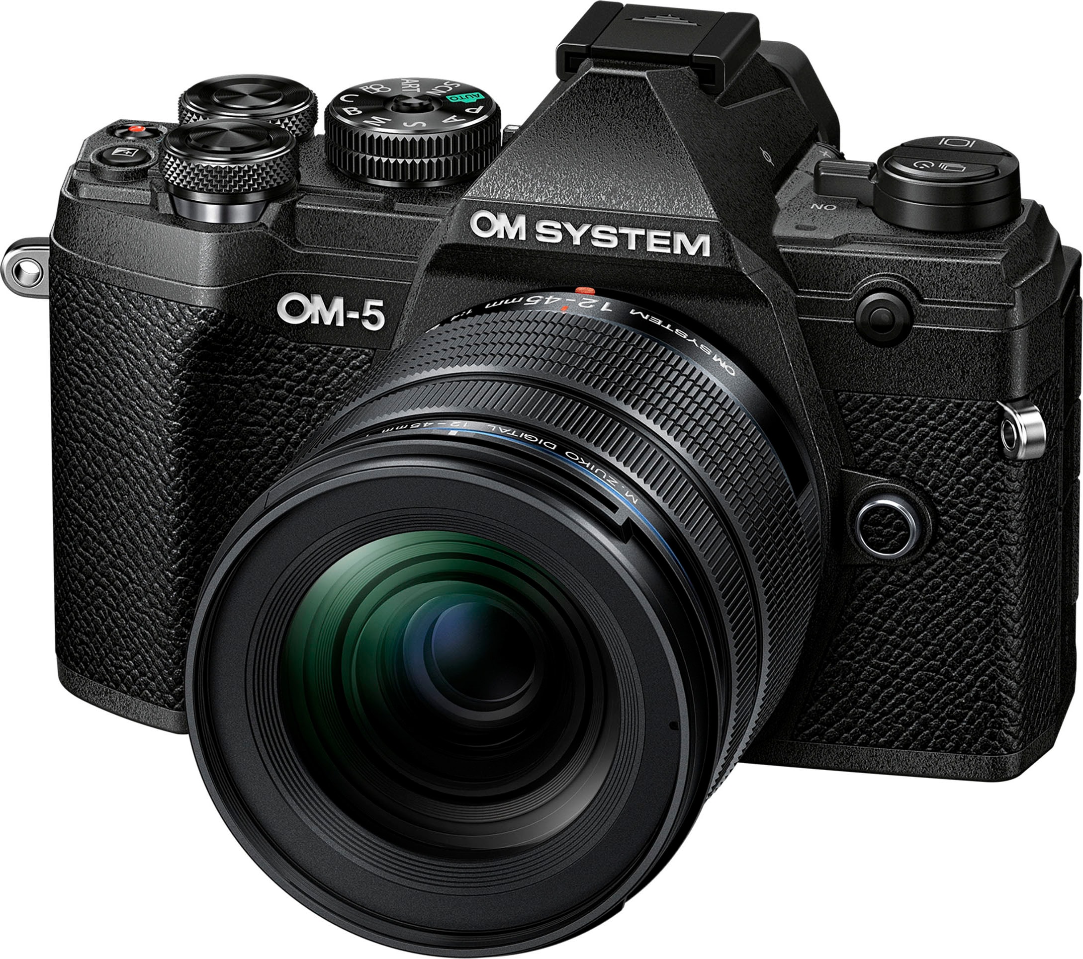 Olympus Systemkamera »OM-5 1245 Kit«, M.Zuiko Digital ED 12‑45mm F4 PRO, 20,4 MP, WLAN (Wi-Fi)-Bluetooth