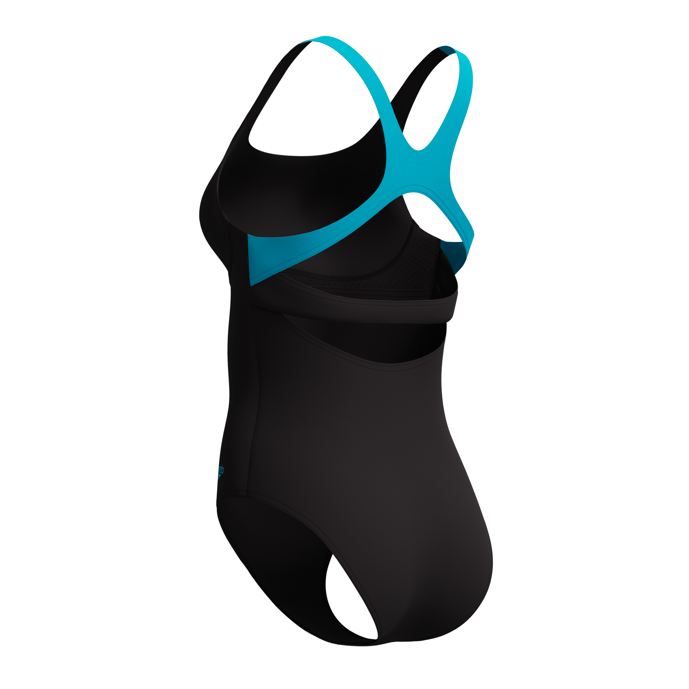 Speedo Badeanzug »Solid Flex Band« sportlicher Stil, mit Endurance Pro Material, mit Vier-Wege-Stretch