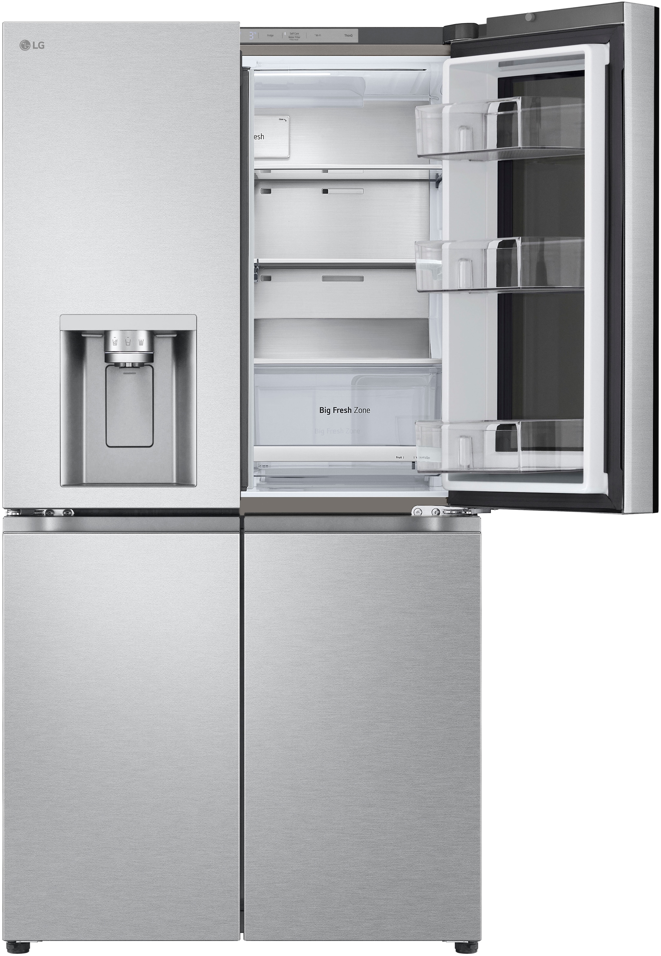 LG Multi Door »GMG960MBJE« 179,2 cm hoch 91,4 cm breit InstaView® Multi-Door