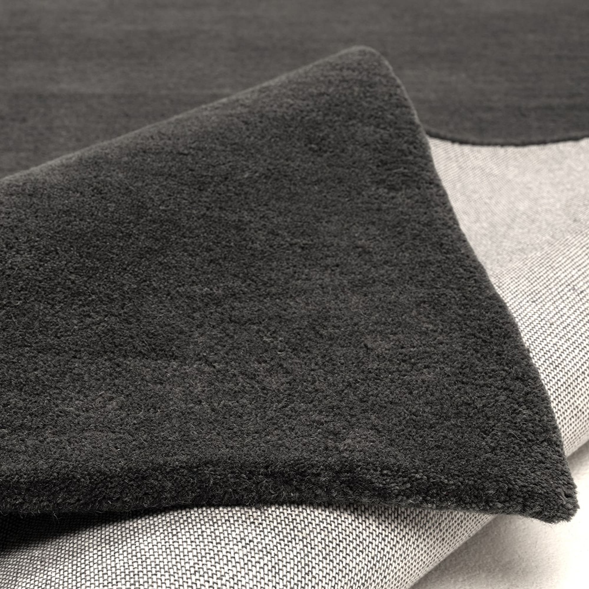 OTTO home Wollteppich »Gabbo Natur, Handgefertigt, Teppich, reine Wolle, meliert« rechteckig 14 mm Höhe reine Wolle, Uni, Wohnzimmer, Schlafzimmer, Esszimmer