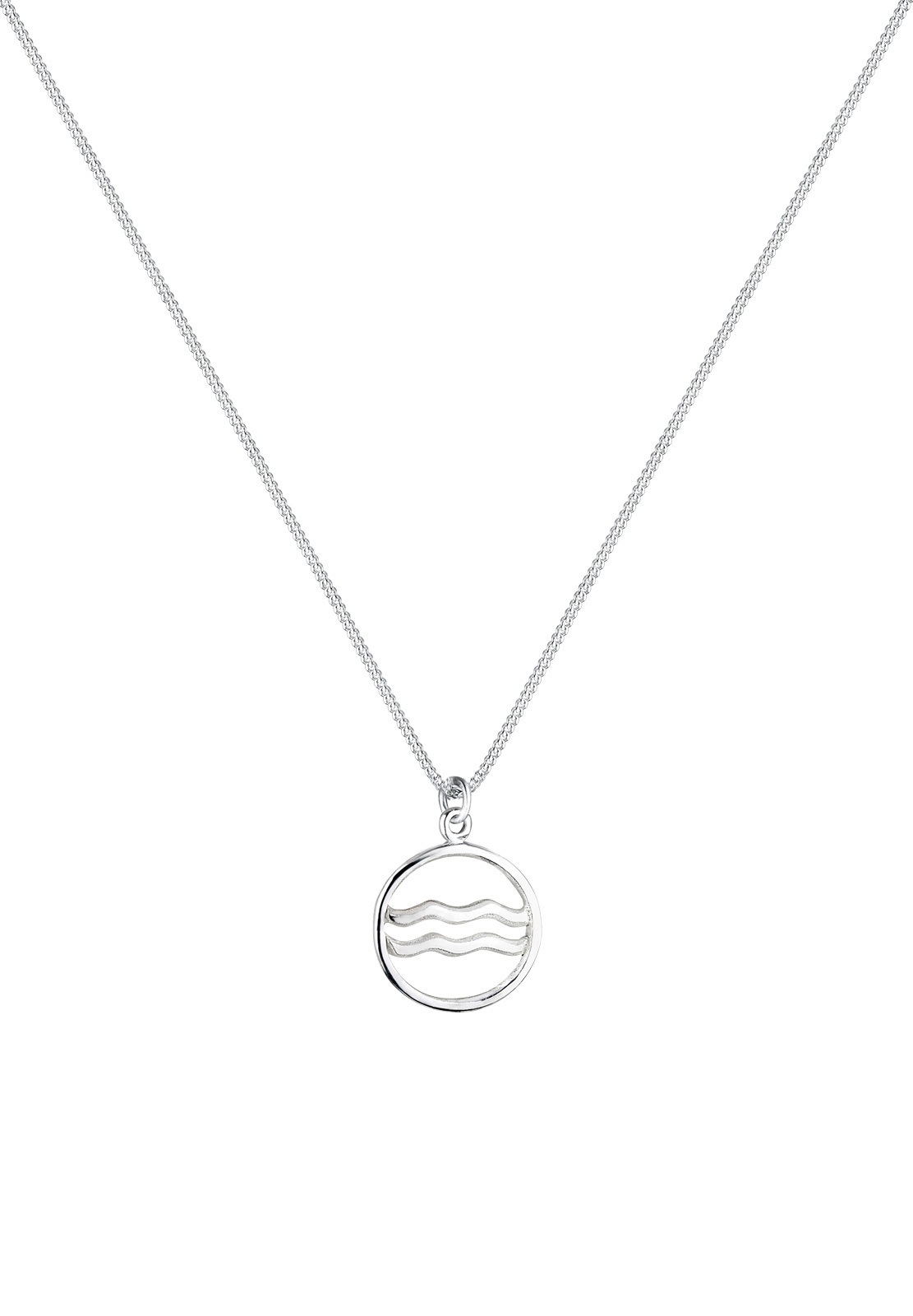 Elli Kette mit Anhänger »Halskette Wassermann Sternzeichen 925 Sterling Silber«
