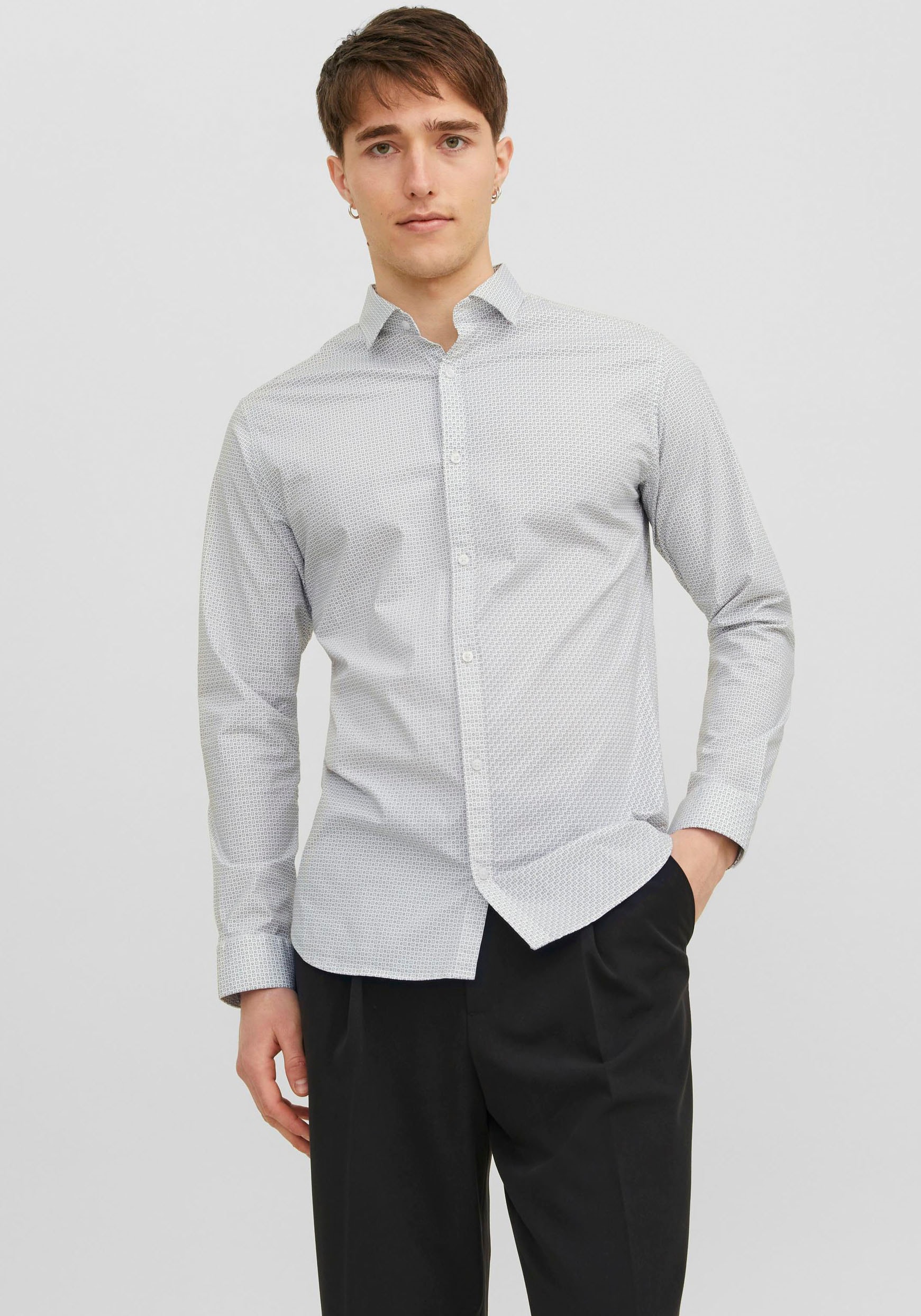 Langarmhemd »JPRBLABLACKPOOL STRETCH SHIRT LS AW23 SN«