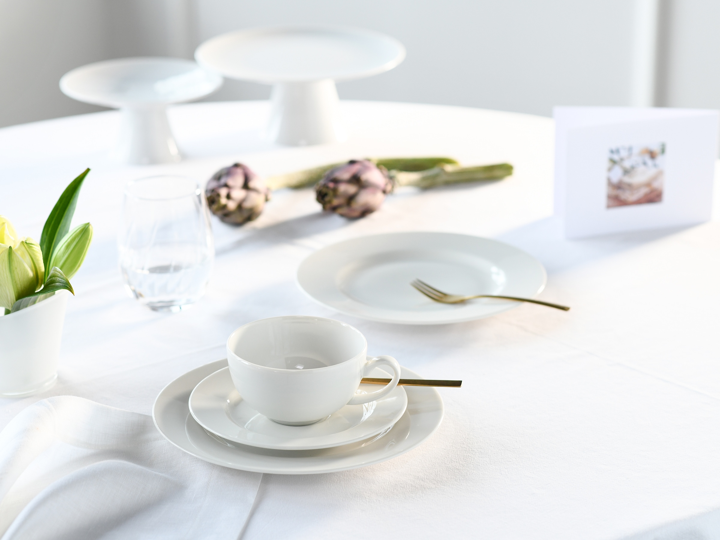 CreaTable Teeservice »Venice, Service 18-tlg.« Zeitlose Eleganz vereint mit moderner Alltagstauglichkeit