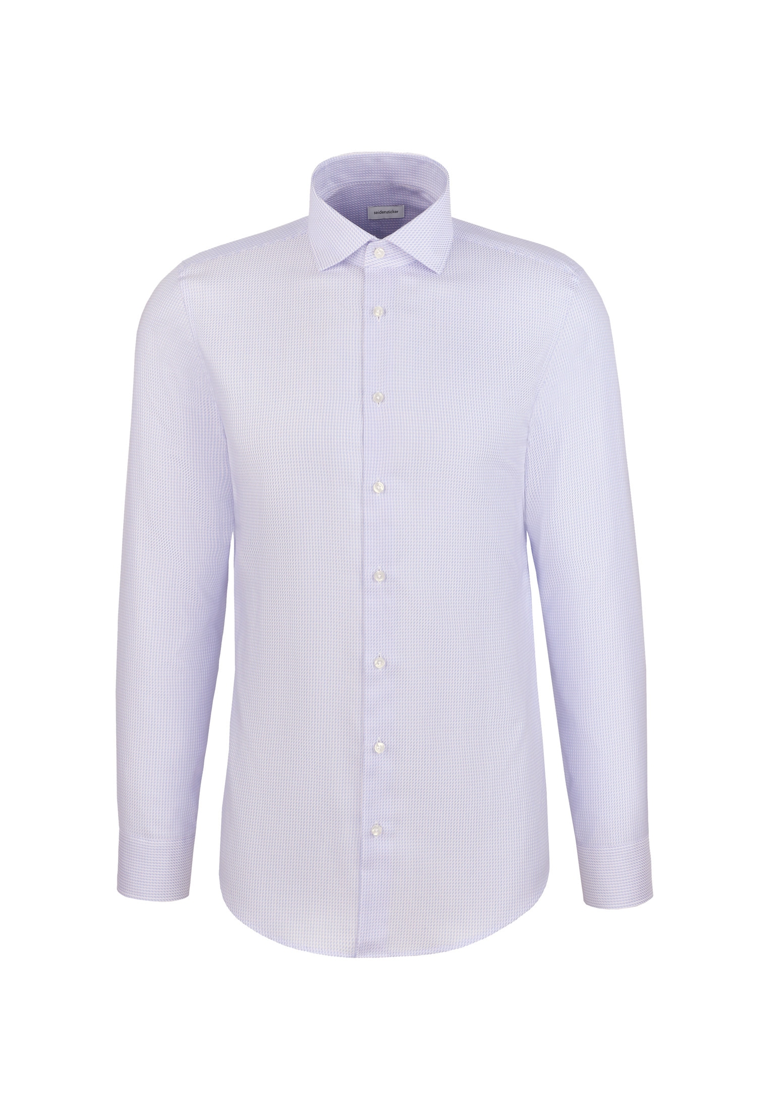 seidensticker Businesshemd »Schwarze Rose« Slim 1/1 Kentkragen Struktur