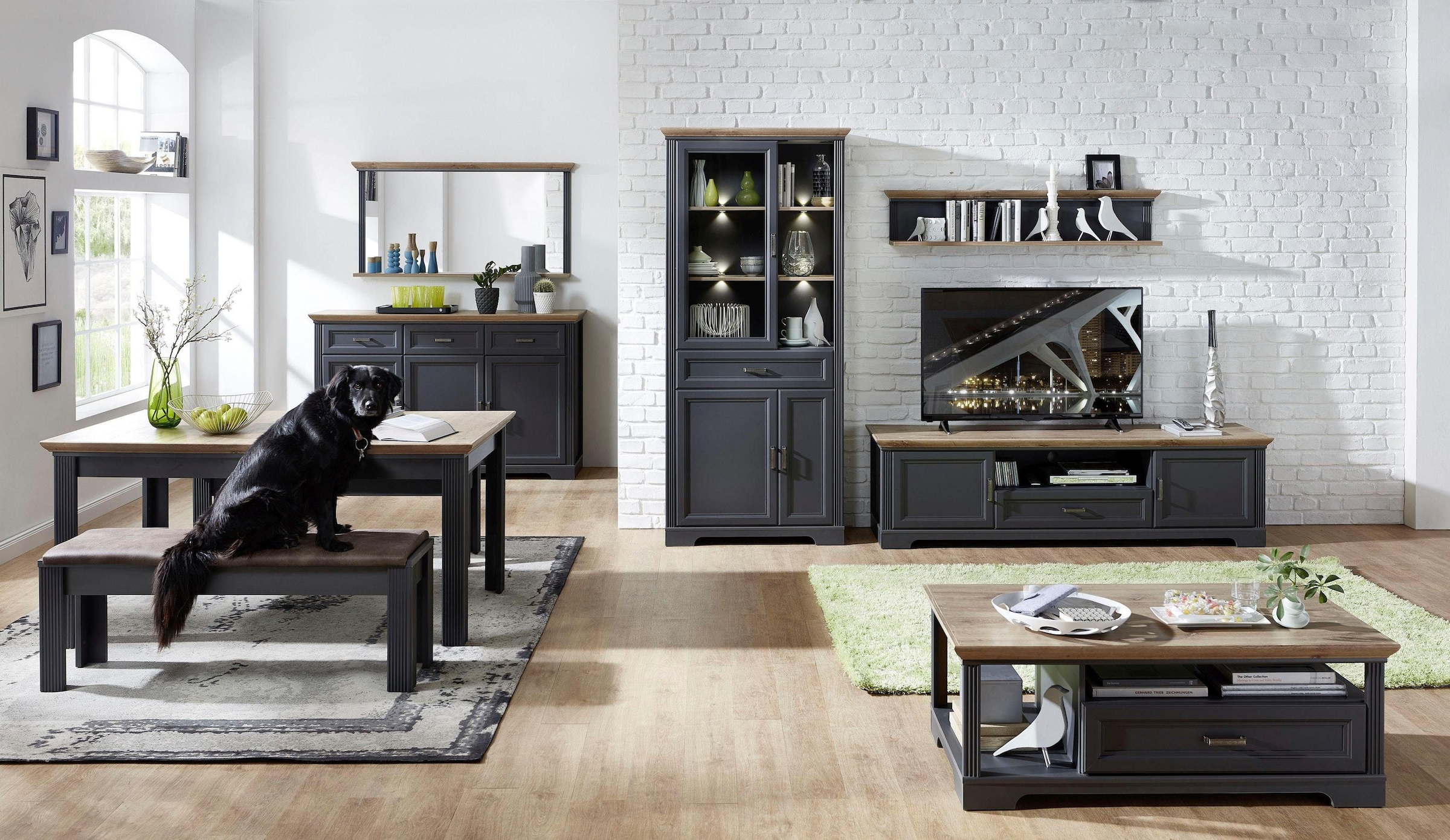Innostyle Vitrine »Jasmin«, inklusive Beleuchtung