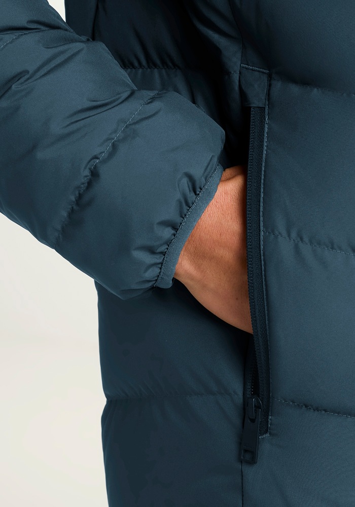 Jack Wolfskin Daunenjacke »COLONIUS JKT M RDS«, mit Kapuze