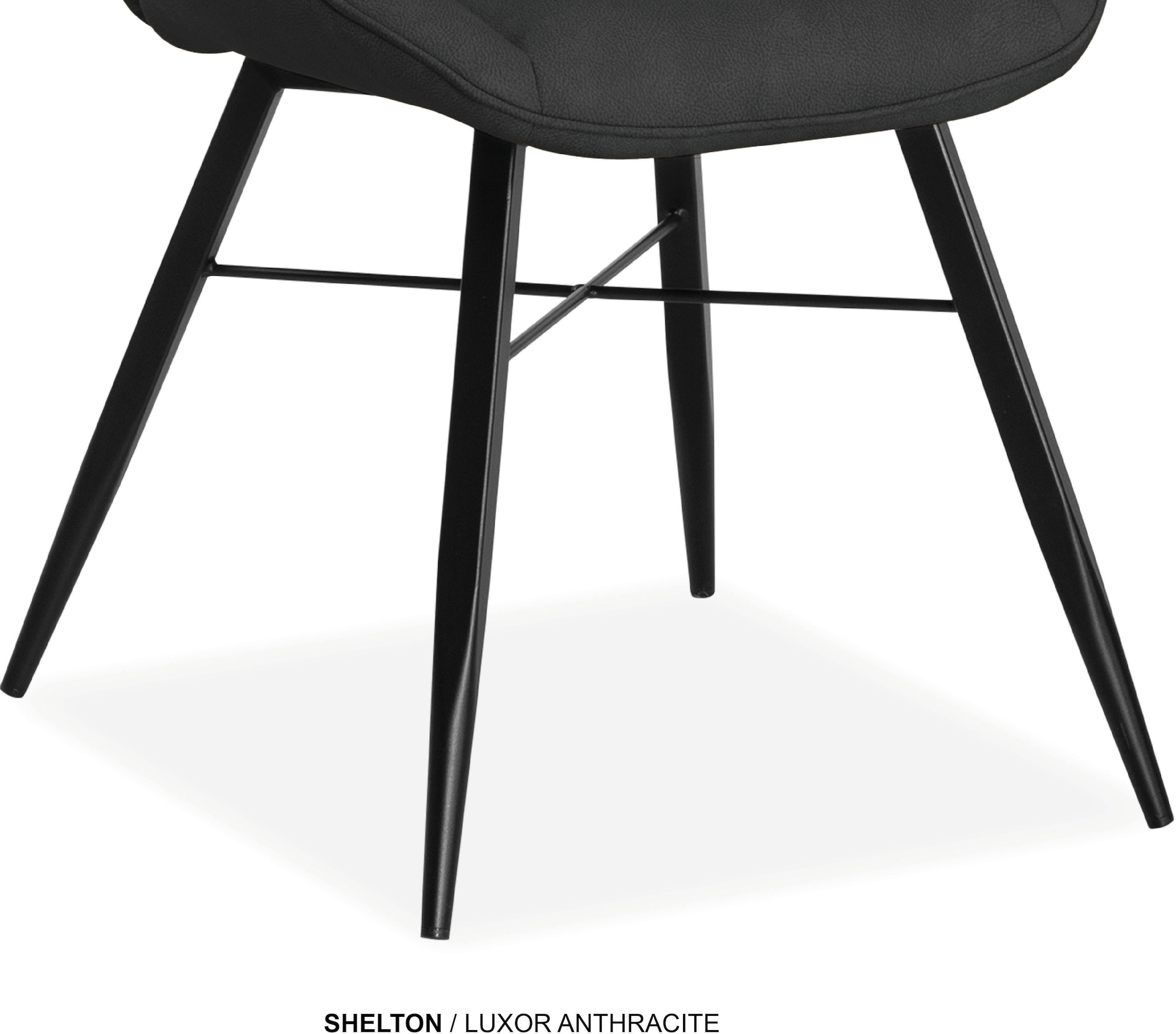 OMG Design Esszimmerstuhl »Shelton« (Set) 2 Stk.Esszimmerstuhl, pflegeleichter Bezug, mit Handgriff