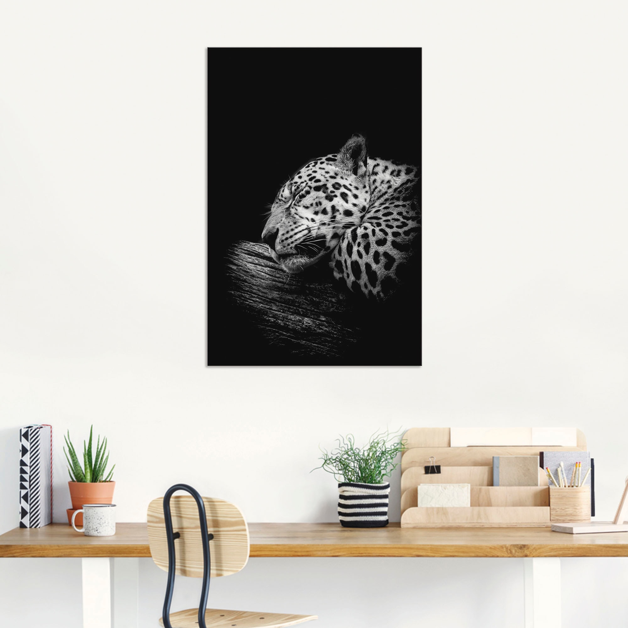 Artland Wandbild »Der schlafende Jaguar« Wildtiere 1 Stk. tlg. als Alubild, Outdoorbild, Leinwandbild, Poster in verschied. Größen