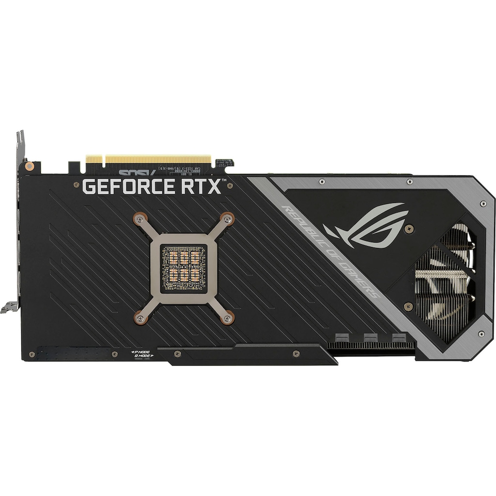 Asus Grafikkarte »ROG-STRIX-RTX3080-O12G-GAMING«, 12 GB, GDDR6X