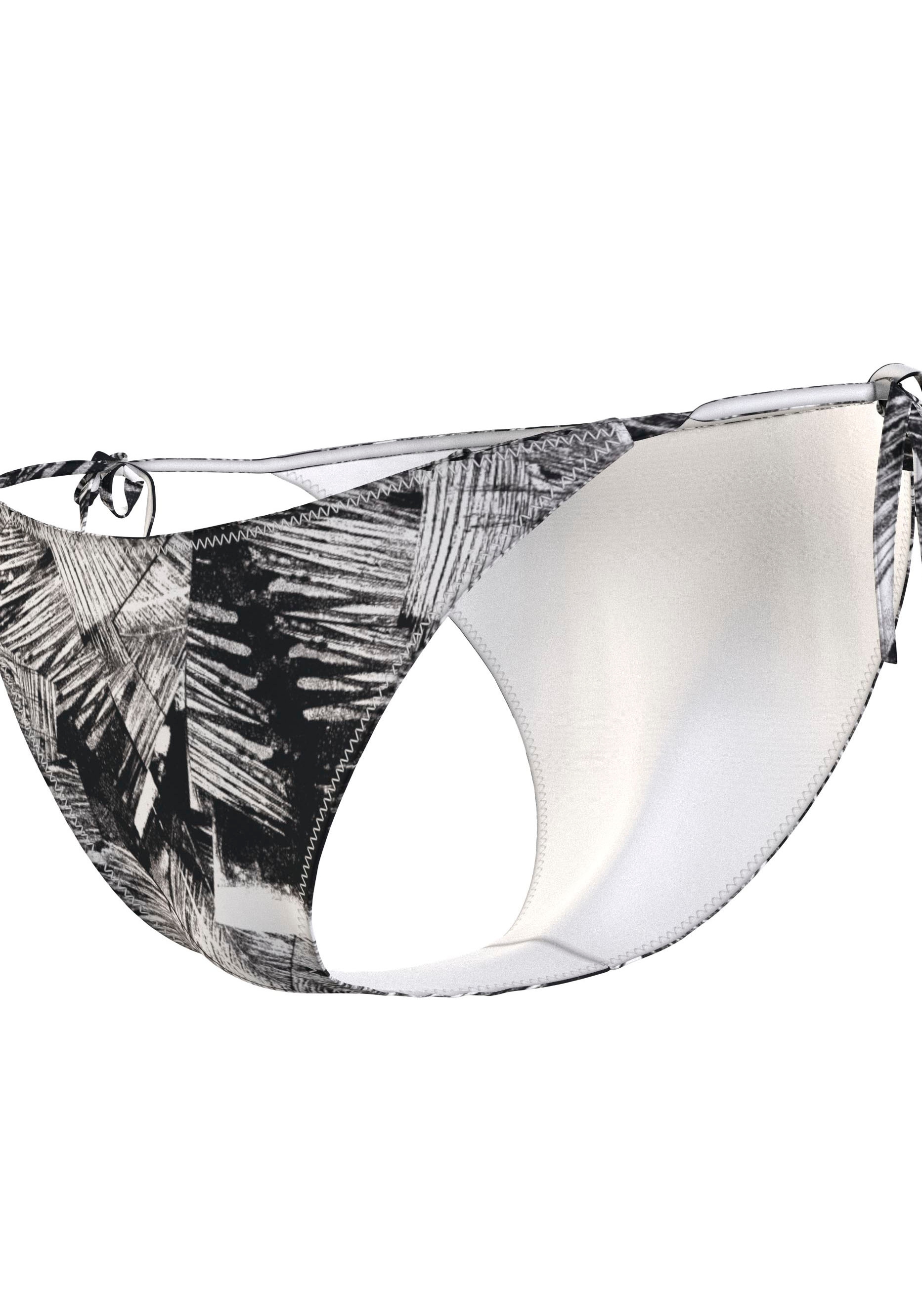 Calvin Klein Swimwear Bikini-Hose »STRING SIDE TIE-PRINT«, in gemusteter Optik