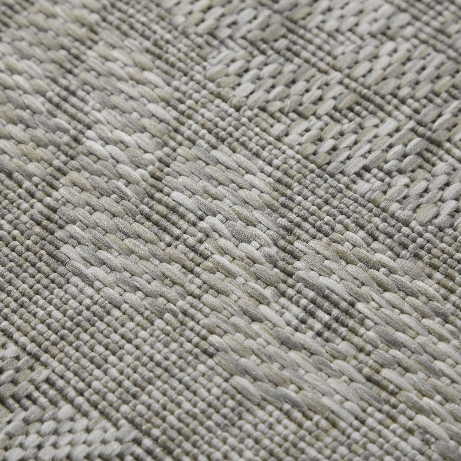 Paco Home Teppich »Malmedy 490«, rund, 4 mm Höhe, Flachgewebe, melierte Sisal-Optik, In- und Outdoor geeignet
