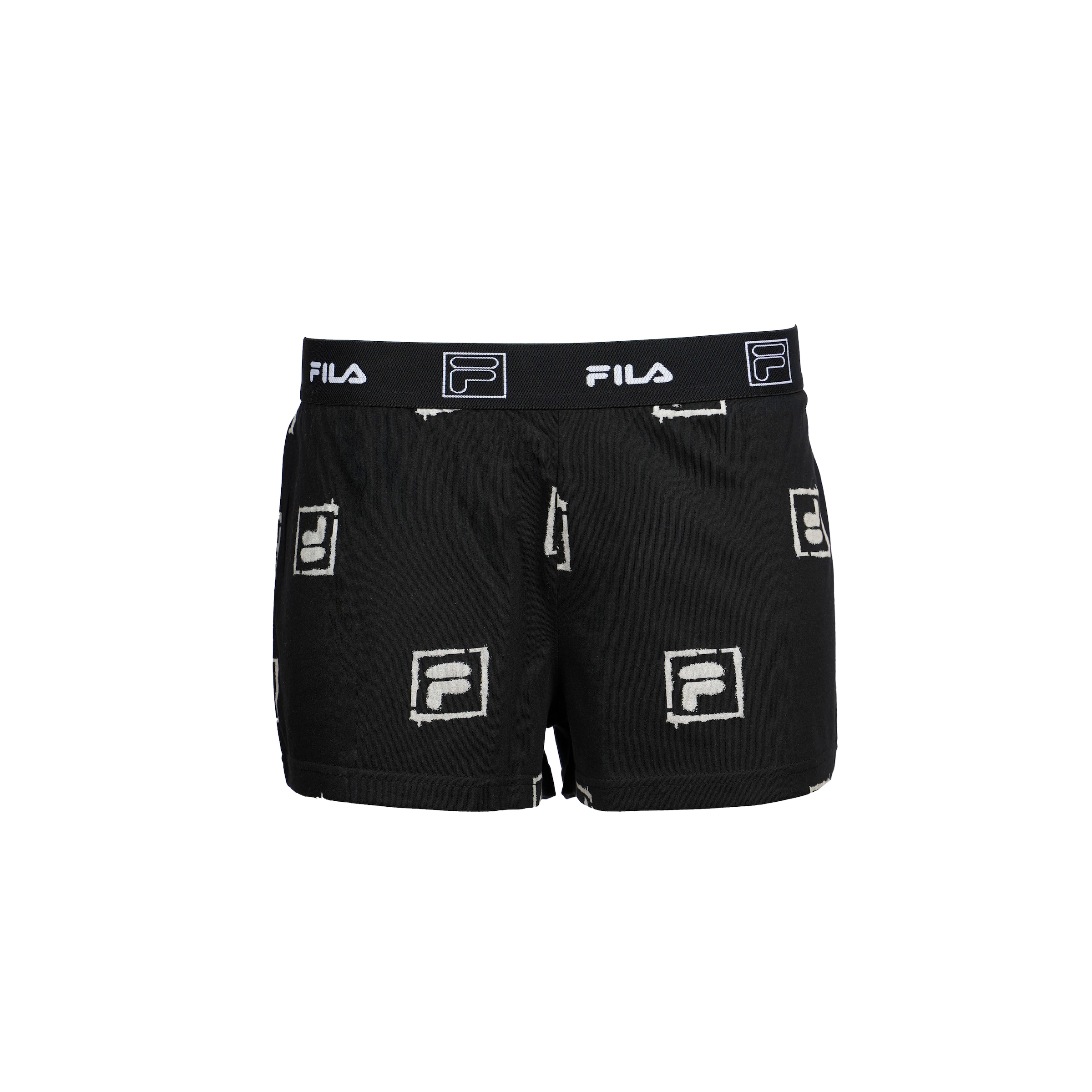 Fila Shorty »WOMAN JERSEY PYJAMAS«, (2 tlg.), mit auffälligem Logodruck, Rundhalsausschnitt