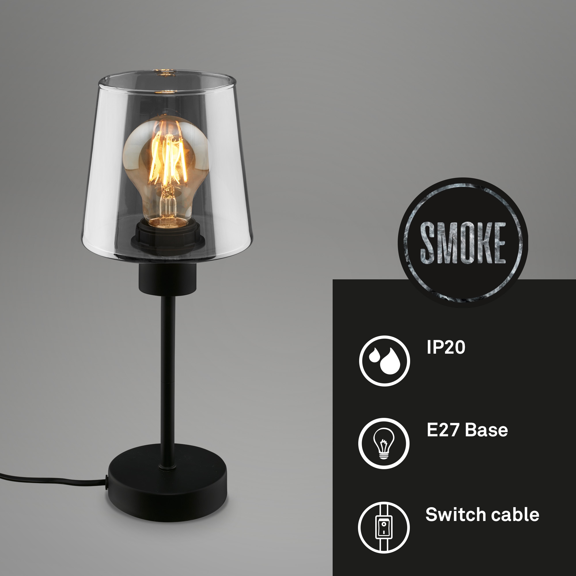 Briloner Leuchten Tischleuchte »Tischleuchte FUMI«