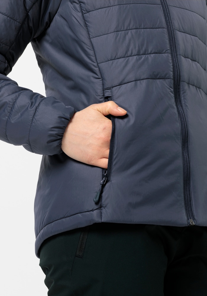 Jack Wolfskin Funktionsjacke »LAPAWA INS HOODY W«, mit Kapuze