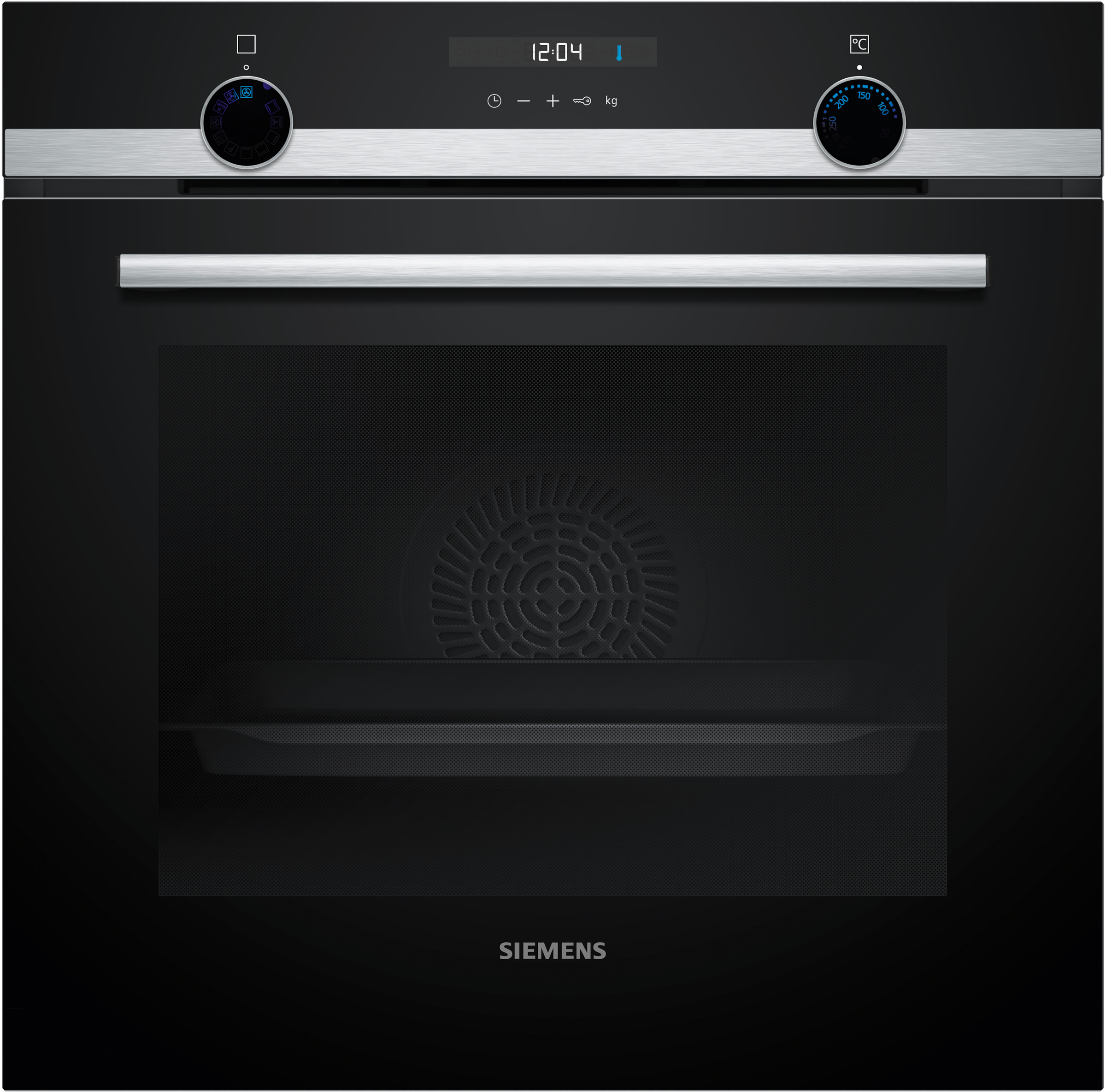 SIEMENS Backofen iQ500 "HB517GBS3" mit Teleskopauszug nachrüstbar mit Hydrolyse 3D Heißluft Funktion für eine gleichmäßige Hitzeverteilung