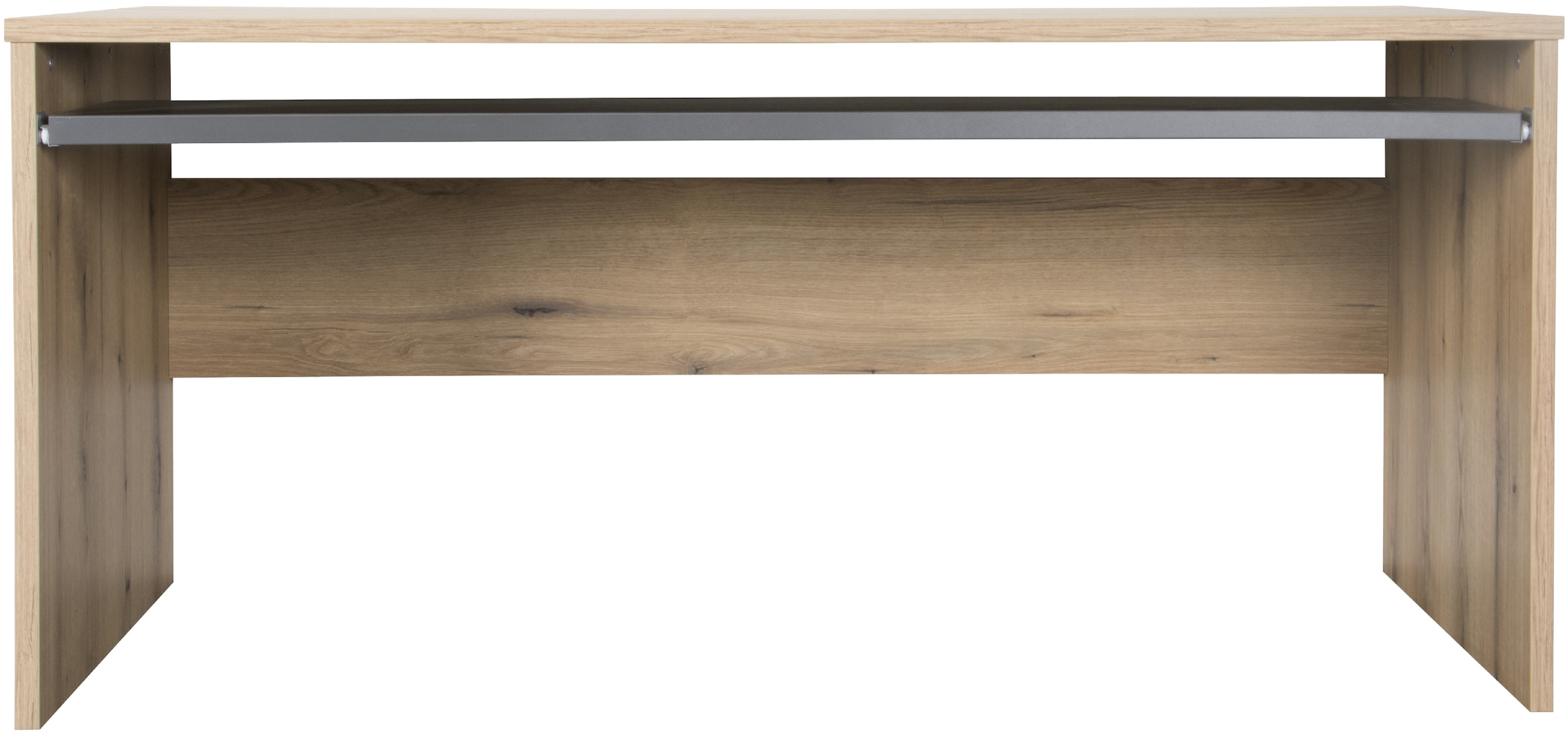 VOGL Möbelfabrik Schreibtisch »Barrie mit 2-farbigem Tastaturauszug« in 2 Breiten, 2,5 cm Tischplattenstärke, Made in Germany