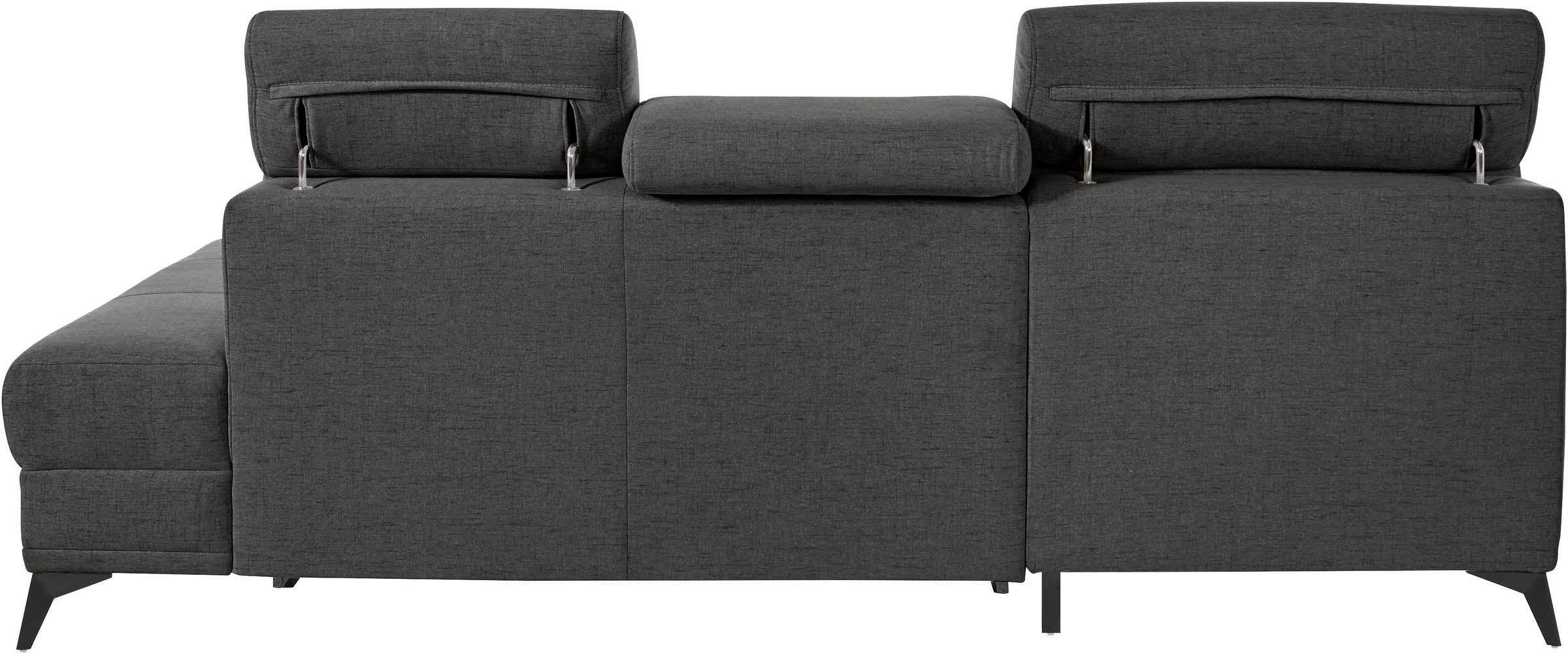 INOSIGN Ecksofa »Cardiz L-Form«, inkl.Kopfteilverstellung und Federkern wahlweise mit Bettfunktion