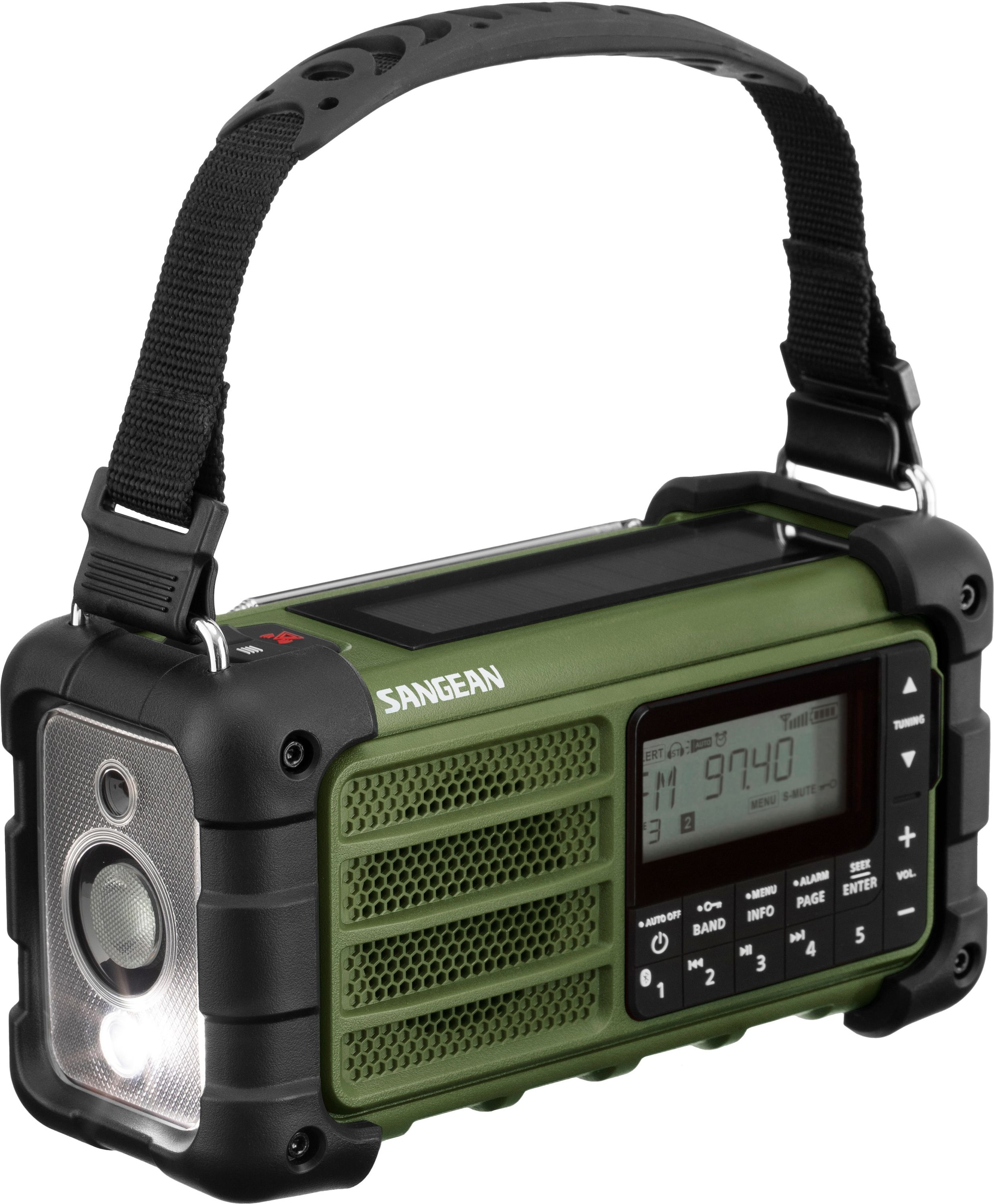 Sangean Notfallradio »MMR-99«, (Bluetooth AM-Tuner-FM-Tuner mit RDS), Multi-Powered Digital Tuning Emergency