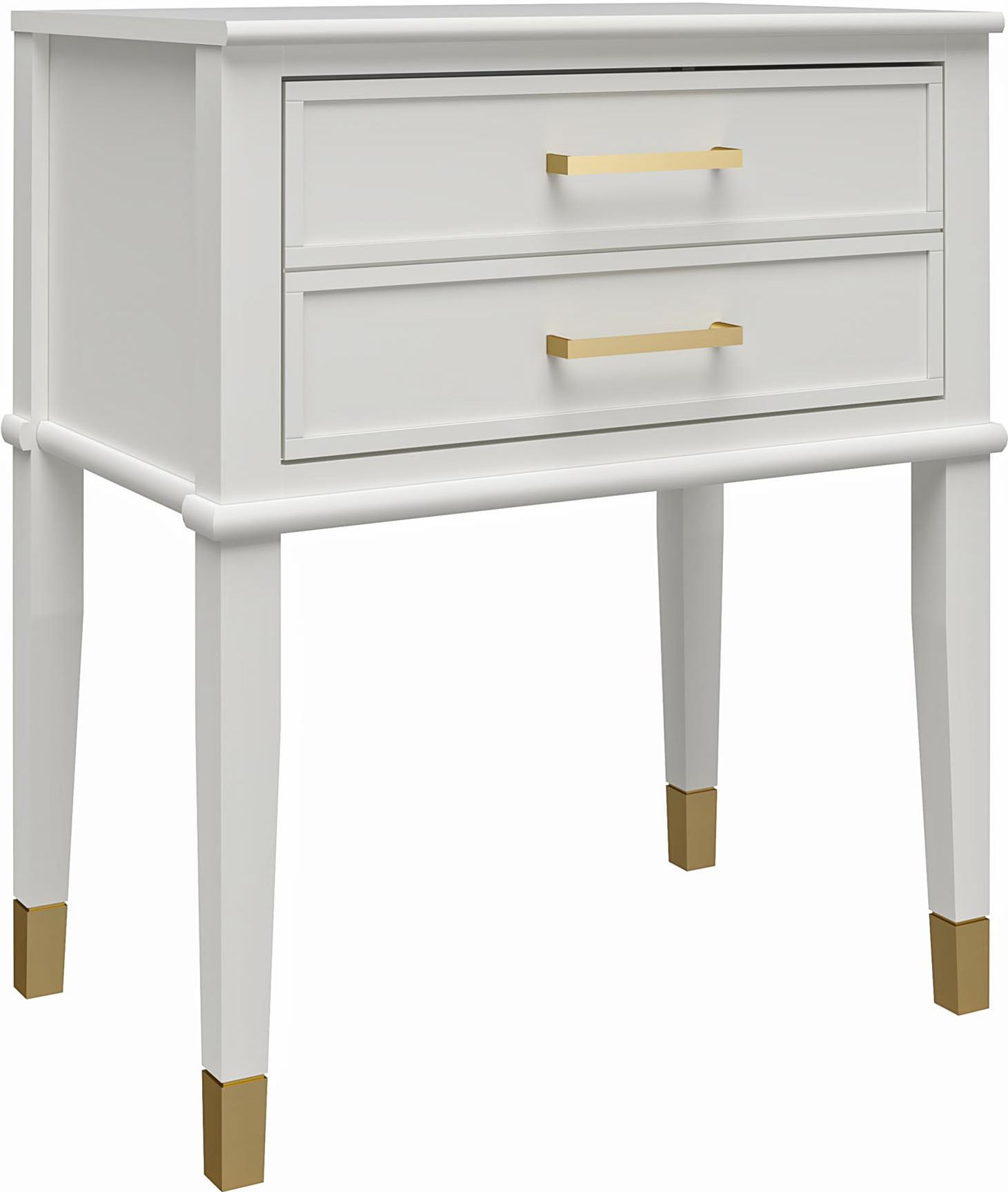CosmoLiving by Cosmopolitan Beistelltisch »Westerleigh«, (1 St.), 1 Schublade, aus pflegeleichtem MDF, Beine aus Massivholz, Höhe 72 cm