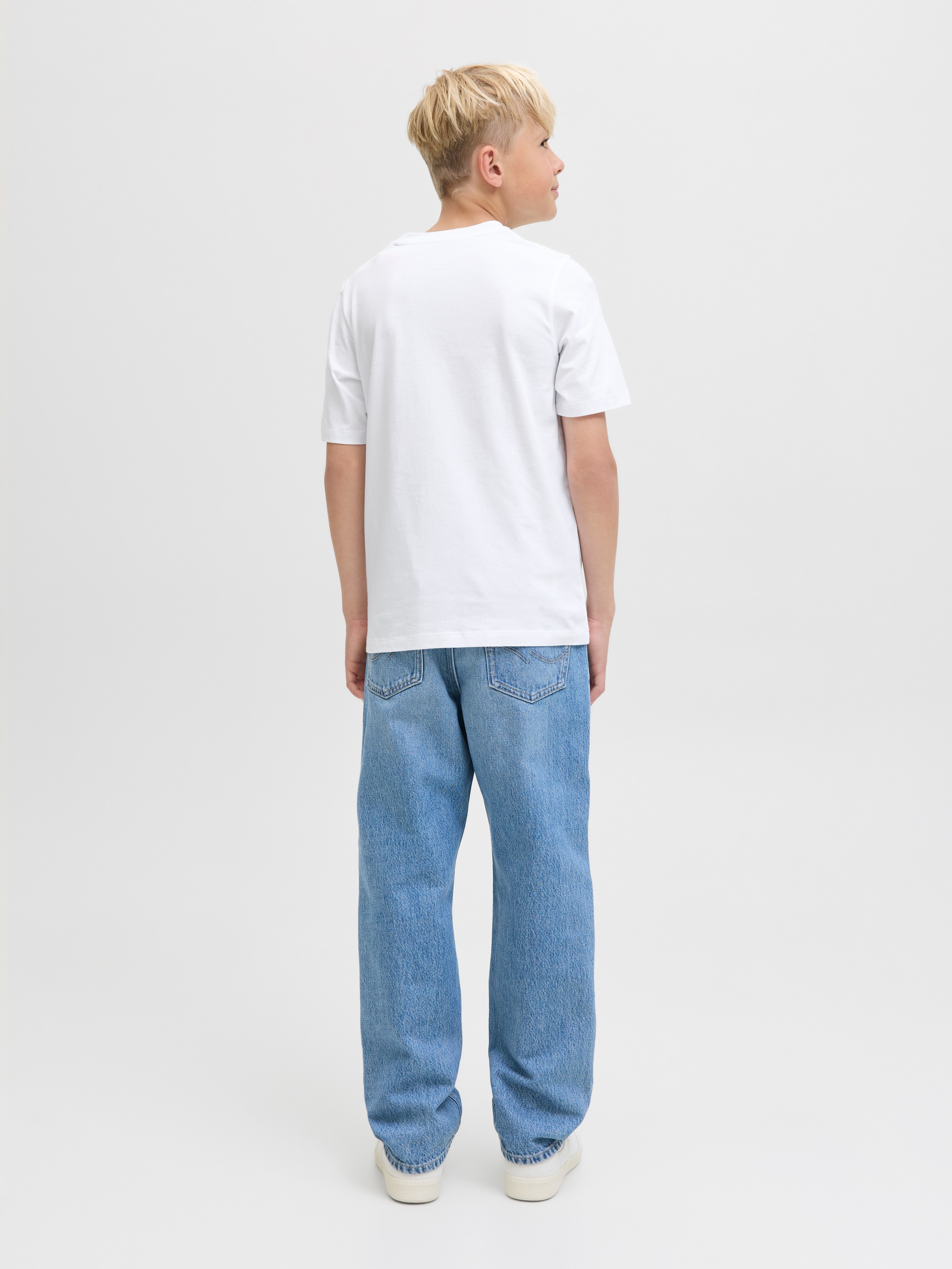 Jack & Jones Junior T-Shirt »JJELOGO TEE SS ONECK 2 COL AW25 NOOS JNR«