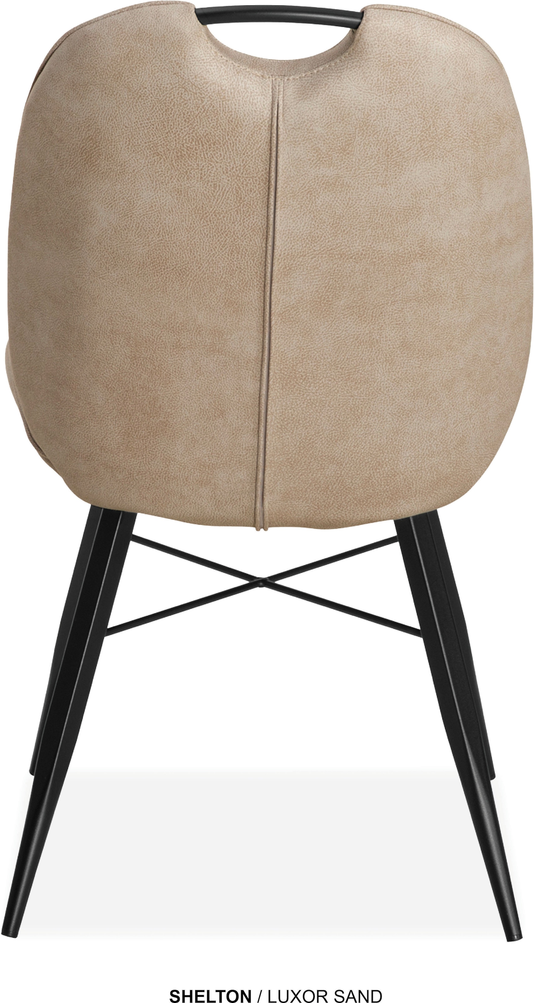 OMG Design Esszimmerstuhl »Shelton« (Set) 2 Stk.Esszimmerstuhl, pflegeleichter Bezug, mit Handgriff