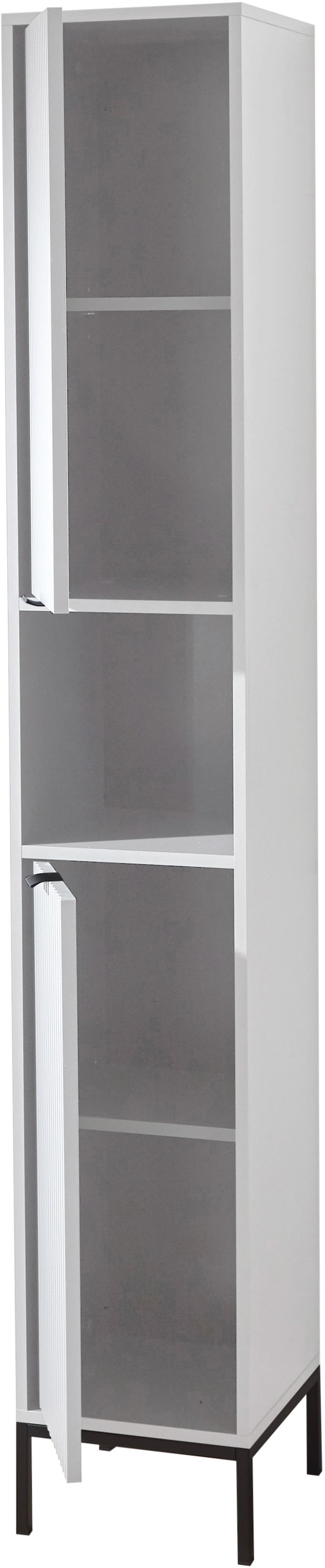 BASIC by Balculina Hochschrank »Lucera Hochschrank, Badezimmerschrank BxHxT 32x195x32« 1 Stk. tlg. Breite 32 cm, Tür L/R montierbar