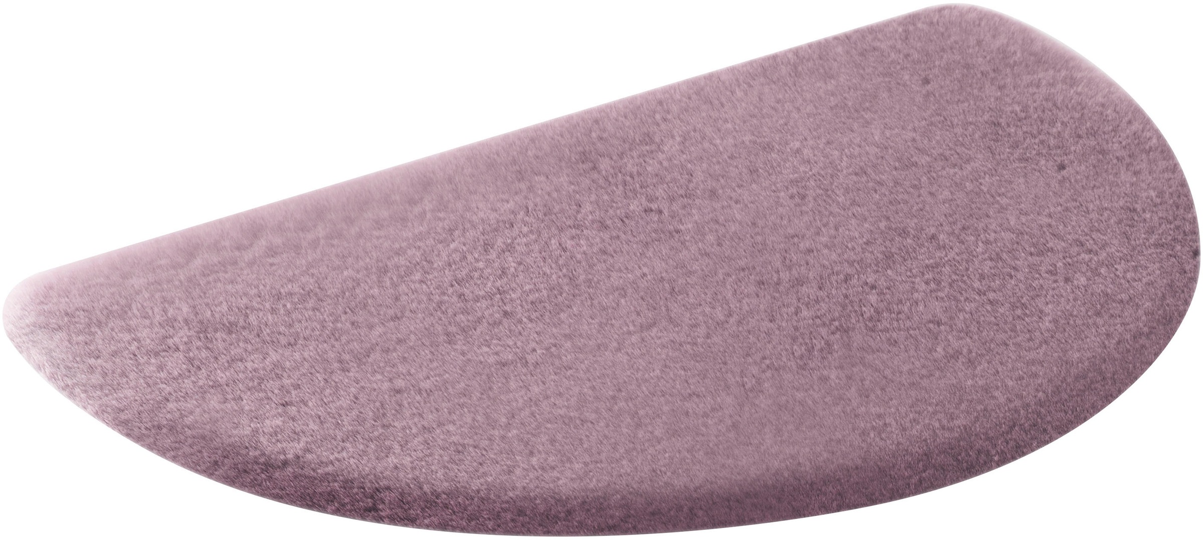 my home Badematte »Valeria, Kaninchenfell-Haptik«, rutschhemmend beschichtet, fußbodenheizungsgeeignet-strapazierfähig, Kunstfell, weicher Badteppich